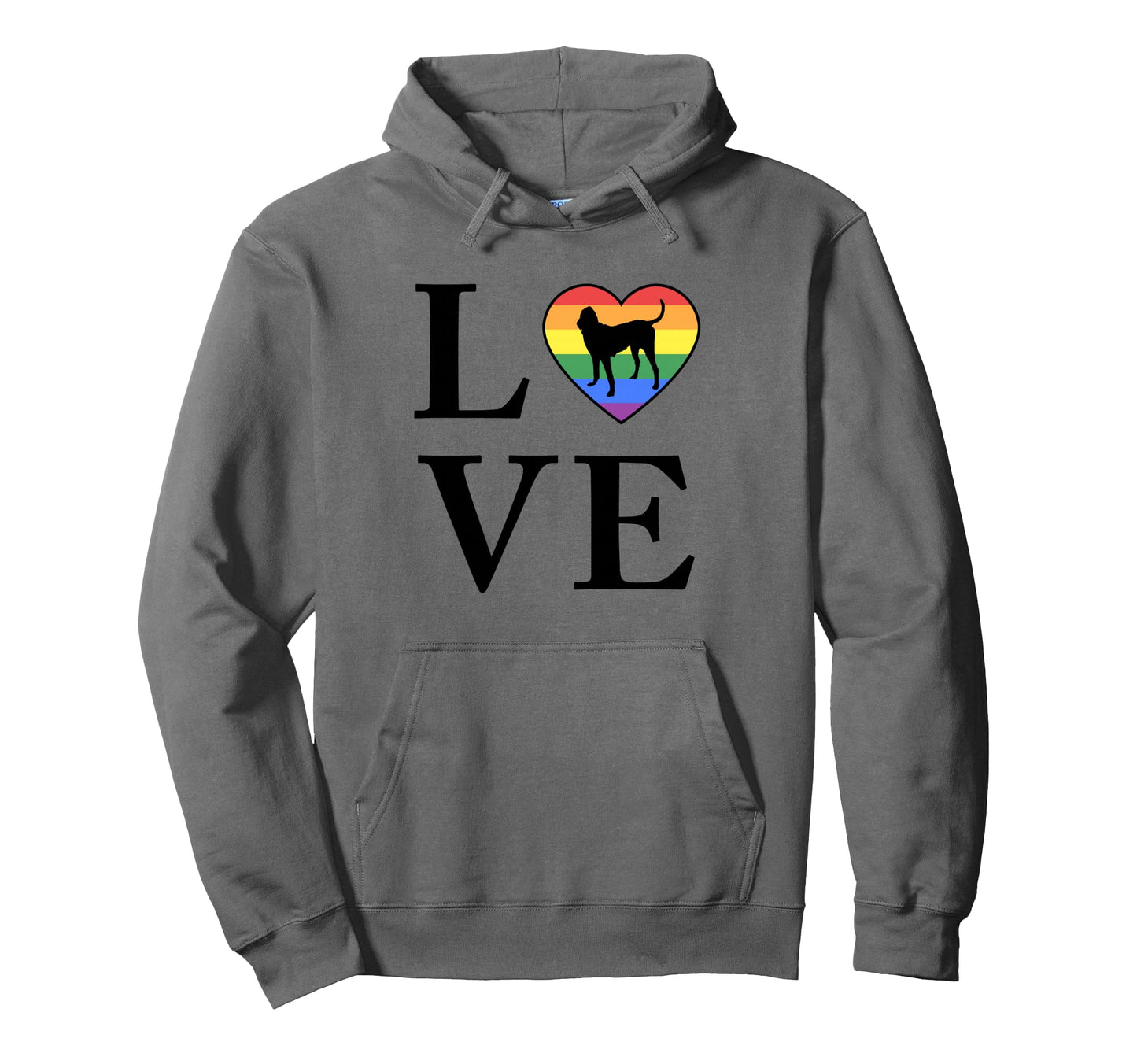 Dog Breed Gascon Saintongeois Word Love Hoodie - Novelty Apparel Men Women - T-Shirt, Sweatshirt, Hoodie