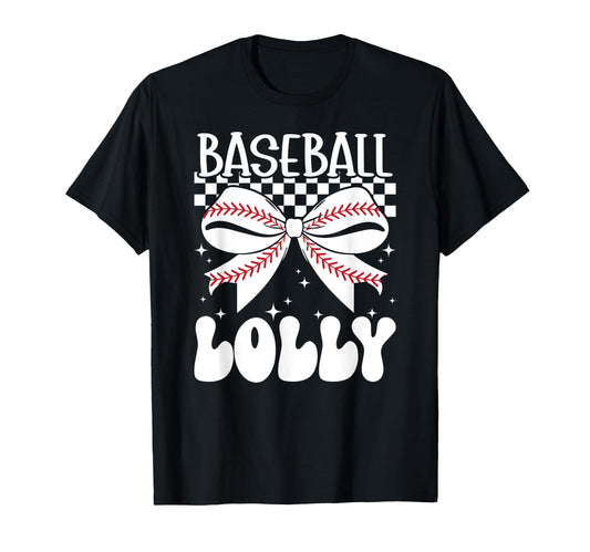 Baseball Lolly Coquette Lolly T-Shirt - Aesthetic Graphic for Adults - T-Shirt, Sweatshirt, Hoodie