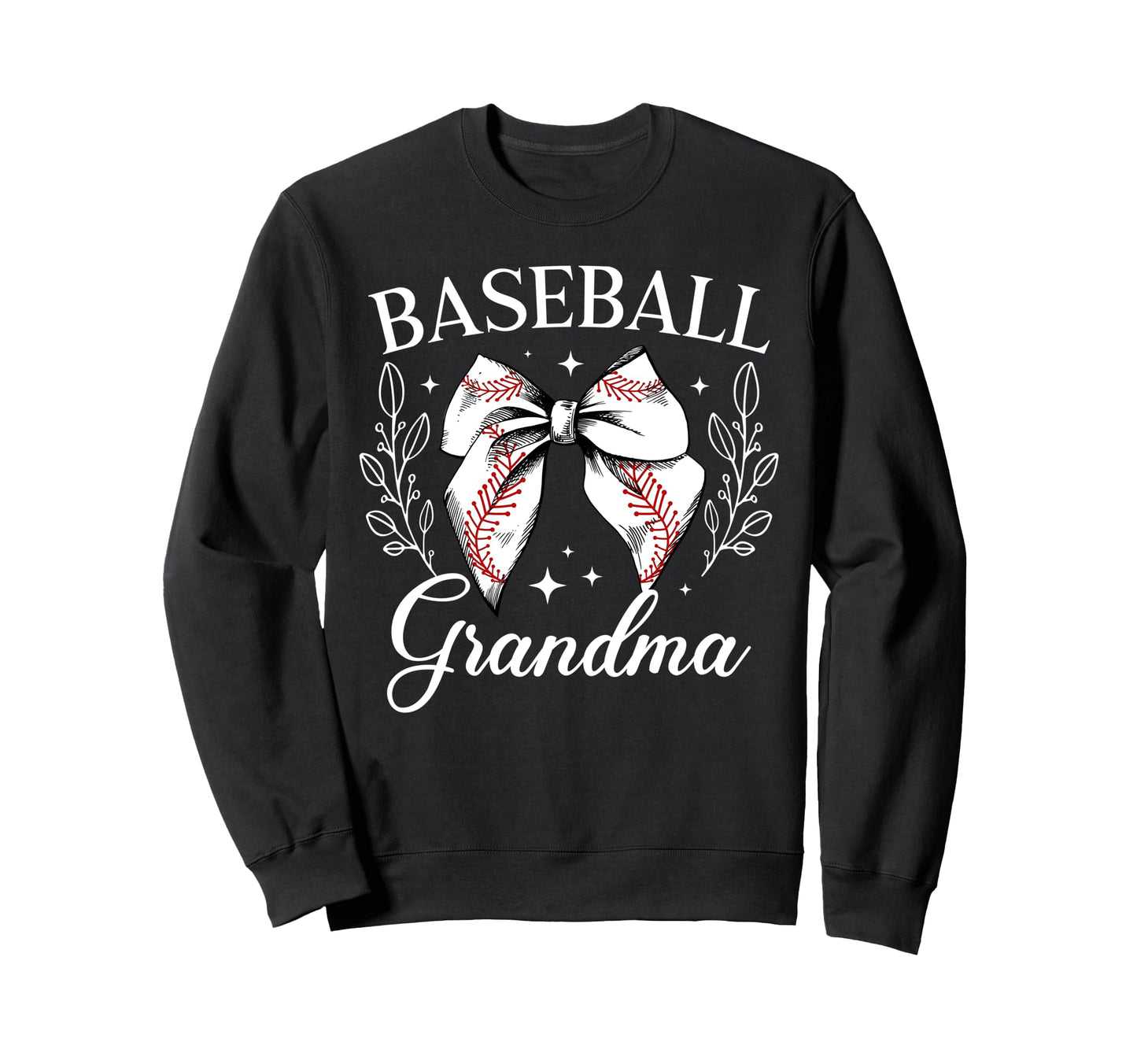 Baseball Grandma Baseball Player Sweatshirt - Unique Graphic Men Women - T-Shirt, Sweatshirt, Hoodie