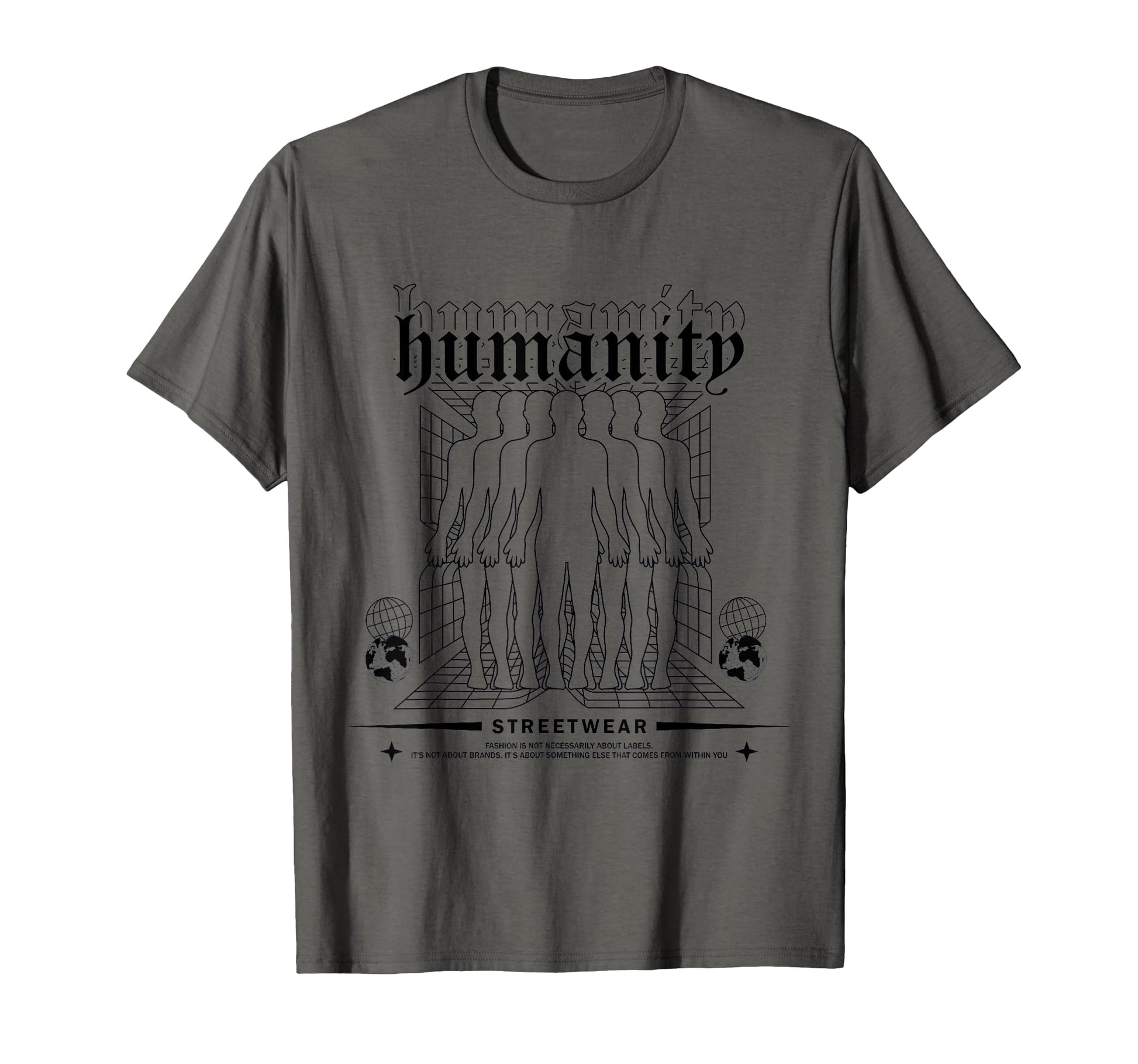 Humanity Streetwear Street Urban Y2K T-Shirt - Unique Graphic Men Women - T-Shirt, Sweatshirt, Hoodie
