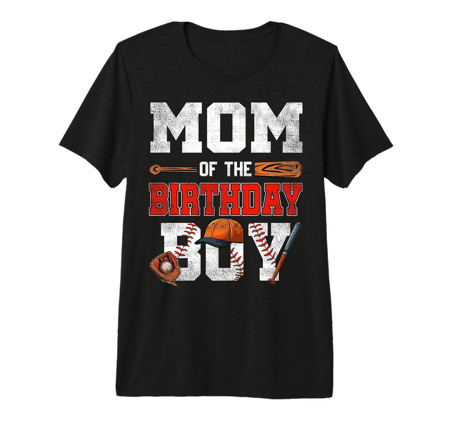 Mom Birthday Baseball Bday Family T-Shirt - Aesthetic Graphic Men Women - T-Shirt, Sweatshirt, Hoodie