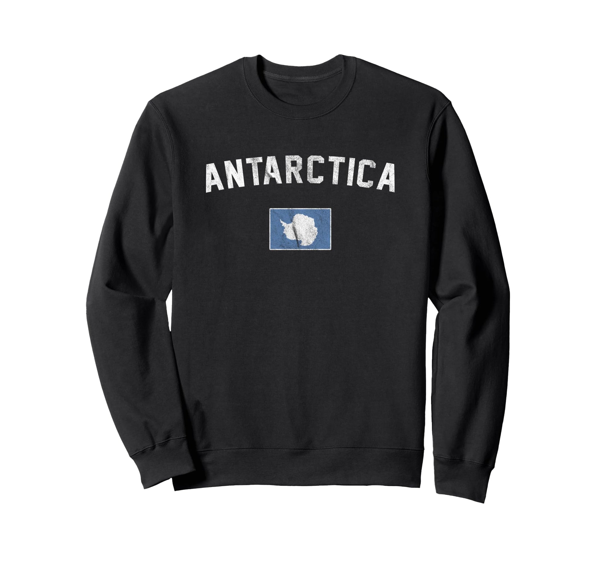 Varsity Flag Antarctica Sweatshirt - Streetwear Style for Adults - T-Shirt, Sweatshirt, Hoodie