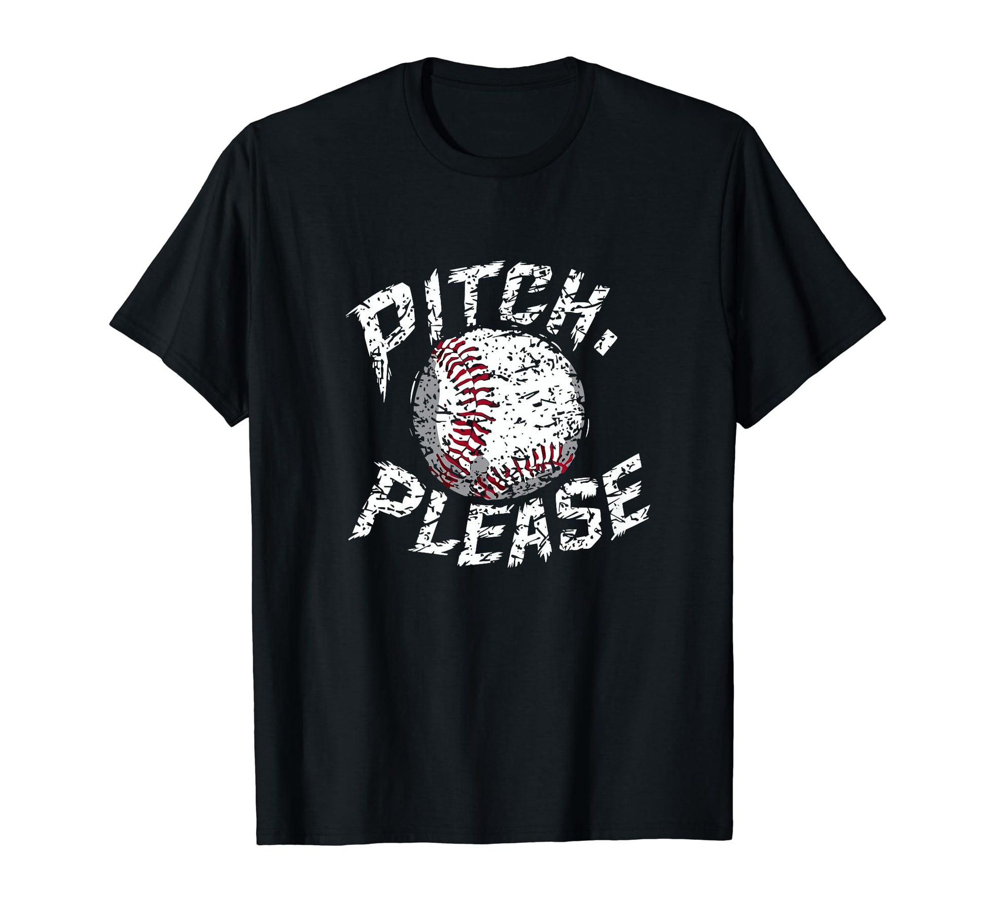 Pitching Baseball Player Pitch Please T-Shirt - Graphic Print Men Women - T-Shirt, Sweatshirt, Hoodie