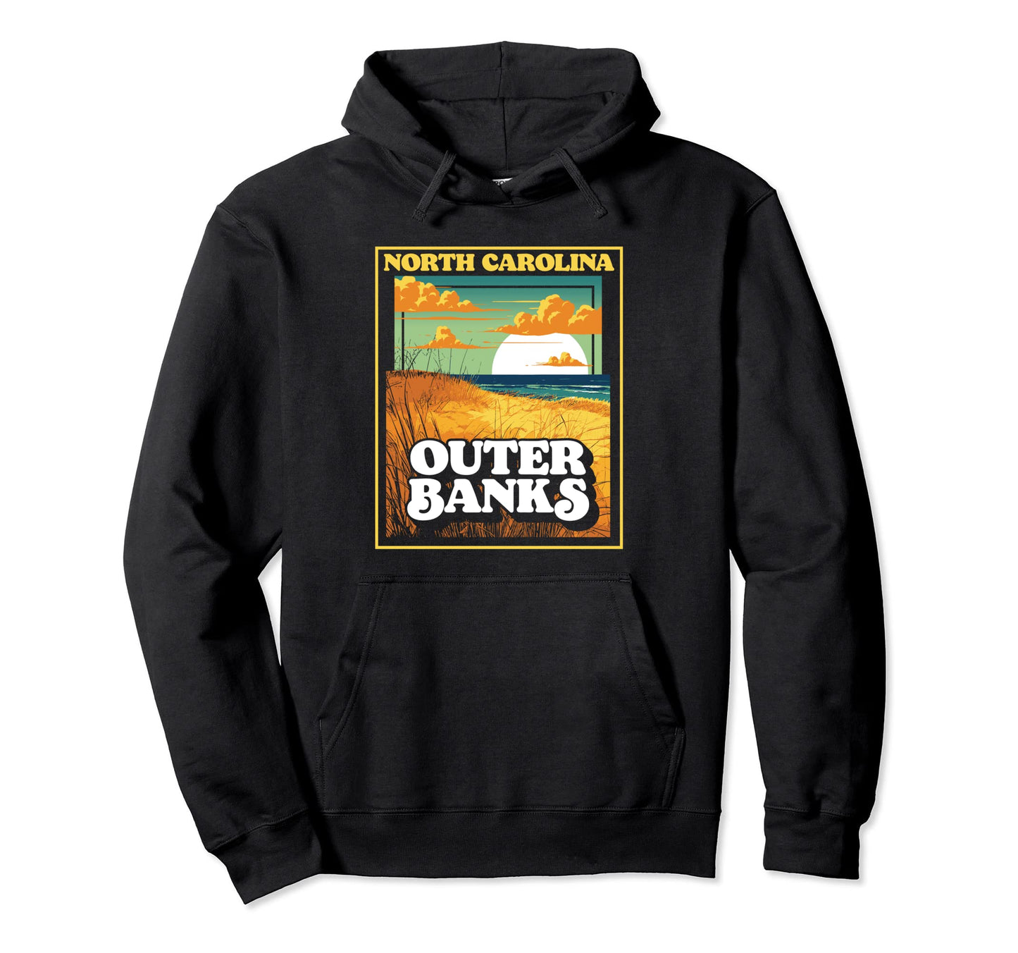 Outer Banks Wpa National Parks Hoodie - Casual Everyday Wear for Adults - T-Shirt, Sweatshirt, Hoodie