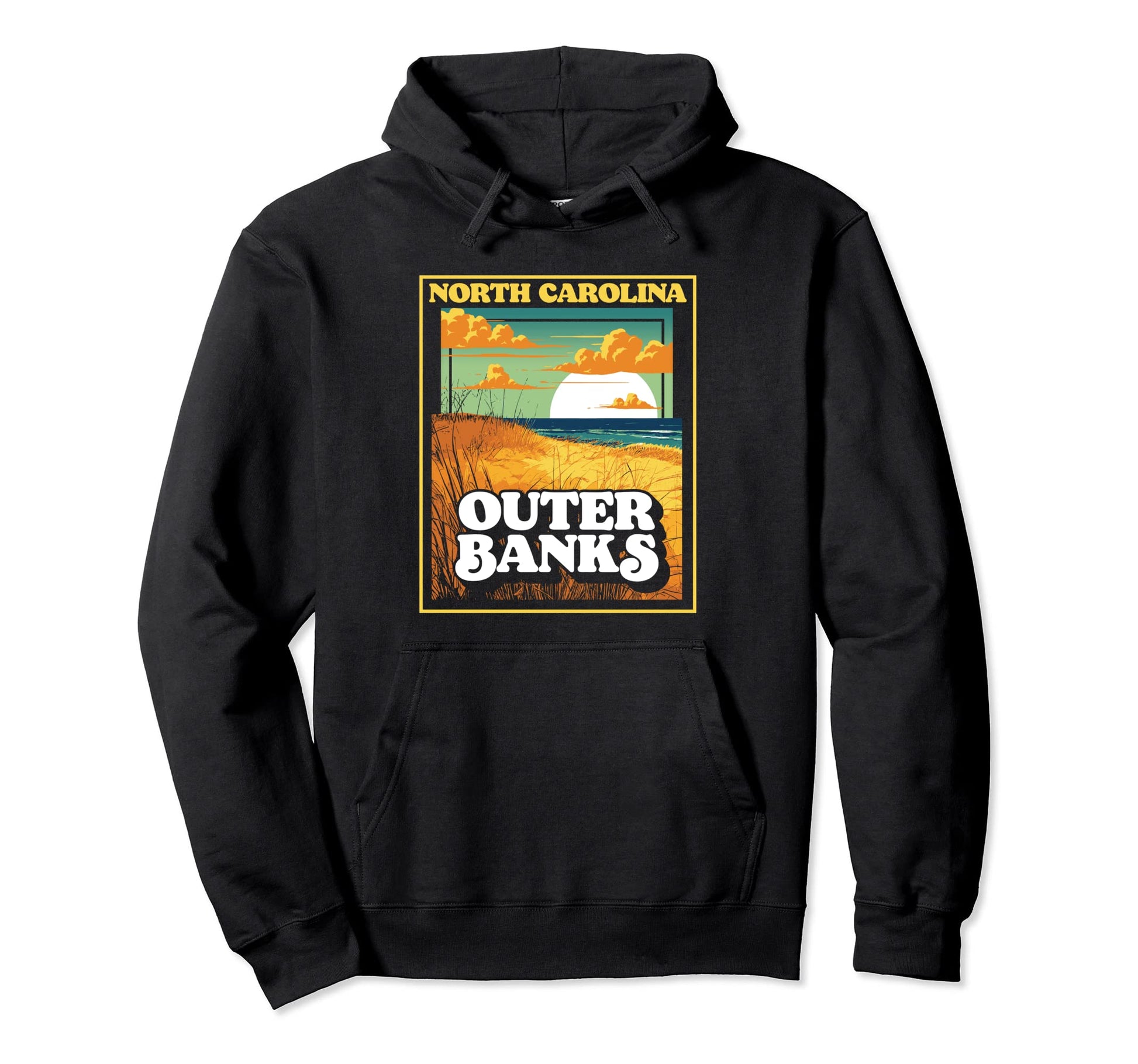 Outer Banks Wpa National Parks Hoodie - Casual Everyday Wear for Adults - T-Shirt, Sweatshirt, Hoodie
