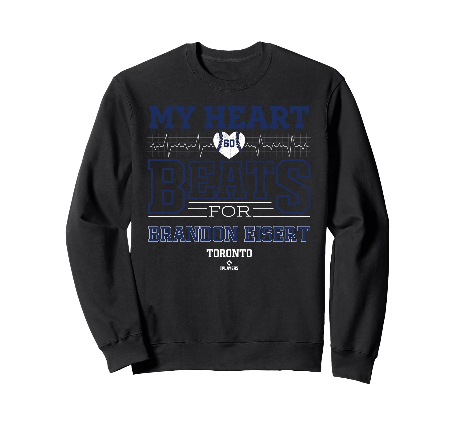 My Heart Beats Brandon Eisert Sweatshirt - Novelty Apparel for Adults - T-Shirt, Sweatshirt, Hoodie