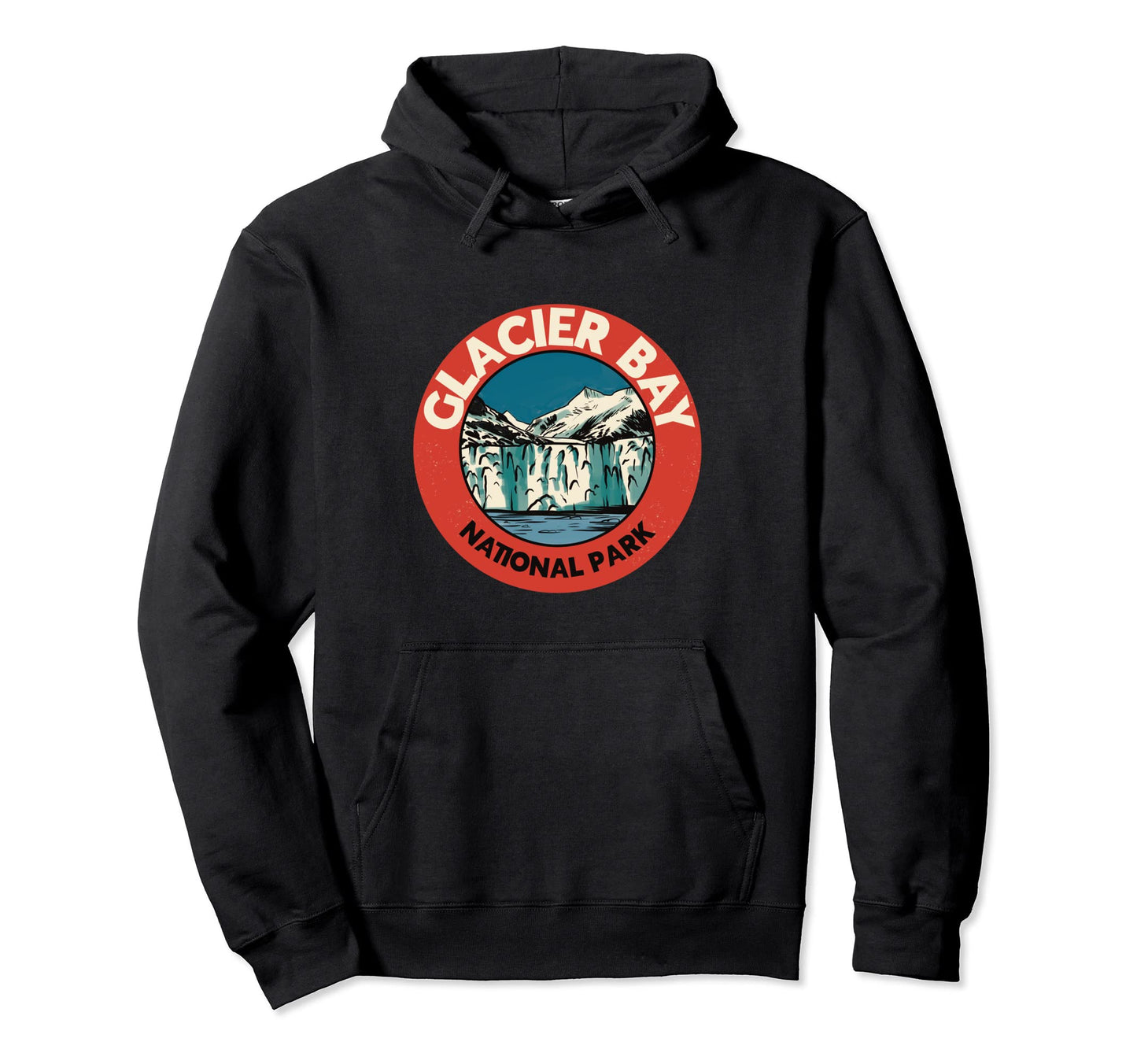 Glacier Bay National Park Hoodie - Aesthetic Graphic Men Women - T-Shirt, Sweatshirt, Hoodie