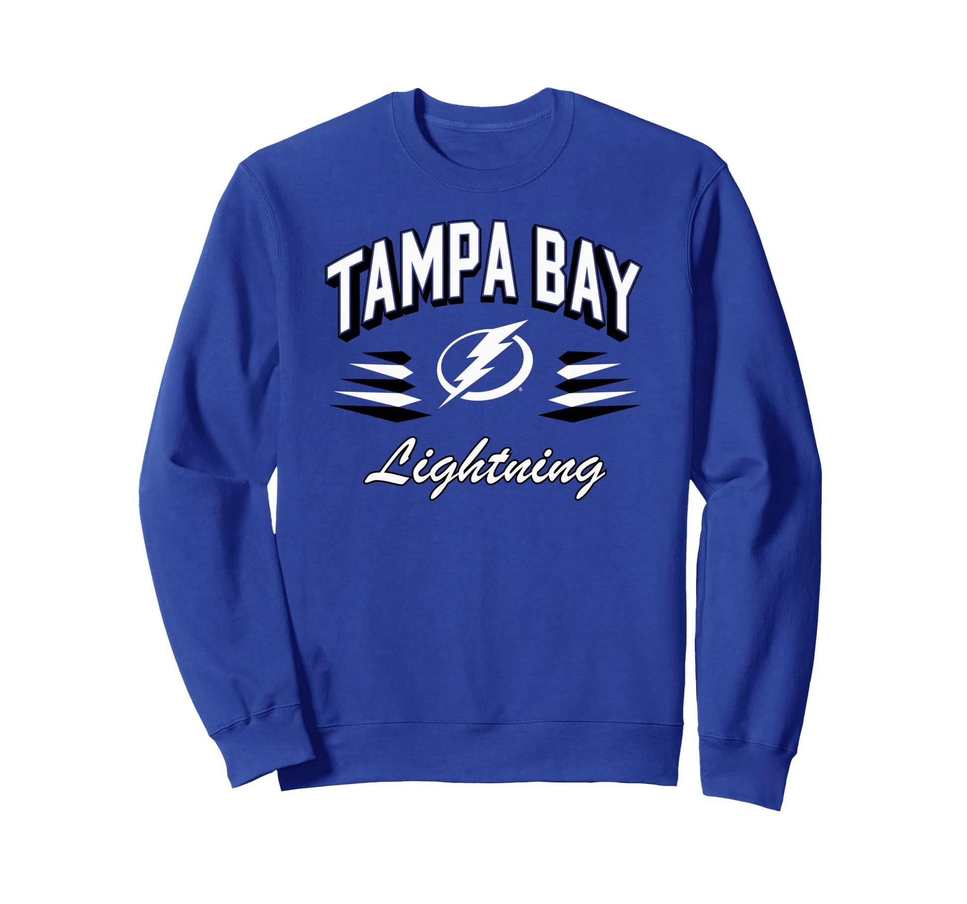 Tampa Bay Lightning Diamond Blue Sweatshirt - Novelty Apparel Unisex - T-Shirt, Sweatshirt, Hoodie