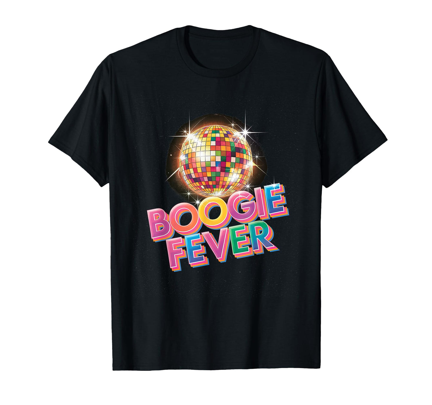 Disco Ball Boogie Fever Discoball T-Shirt - Fun Novelty Design Men Women - T-Shirt, Sweatshirt, Hoodie