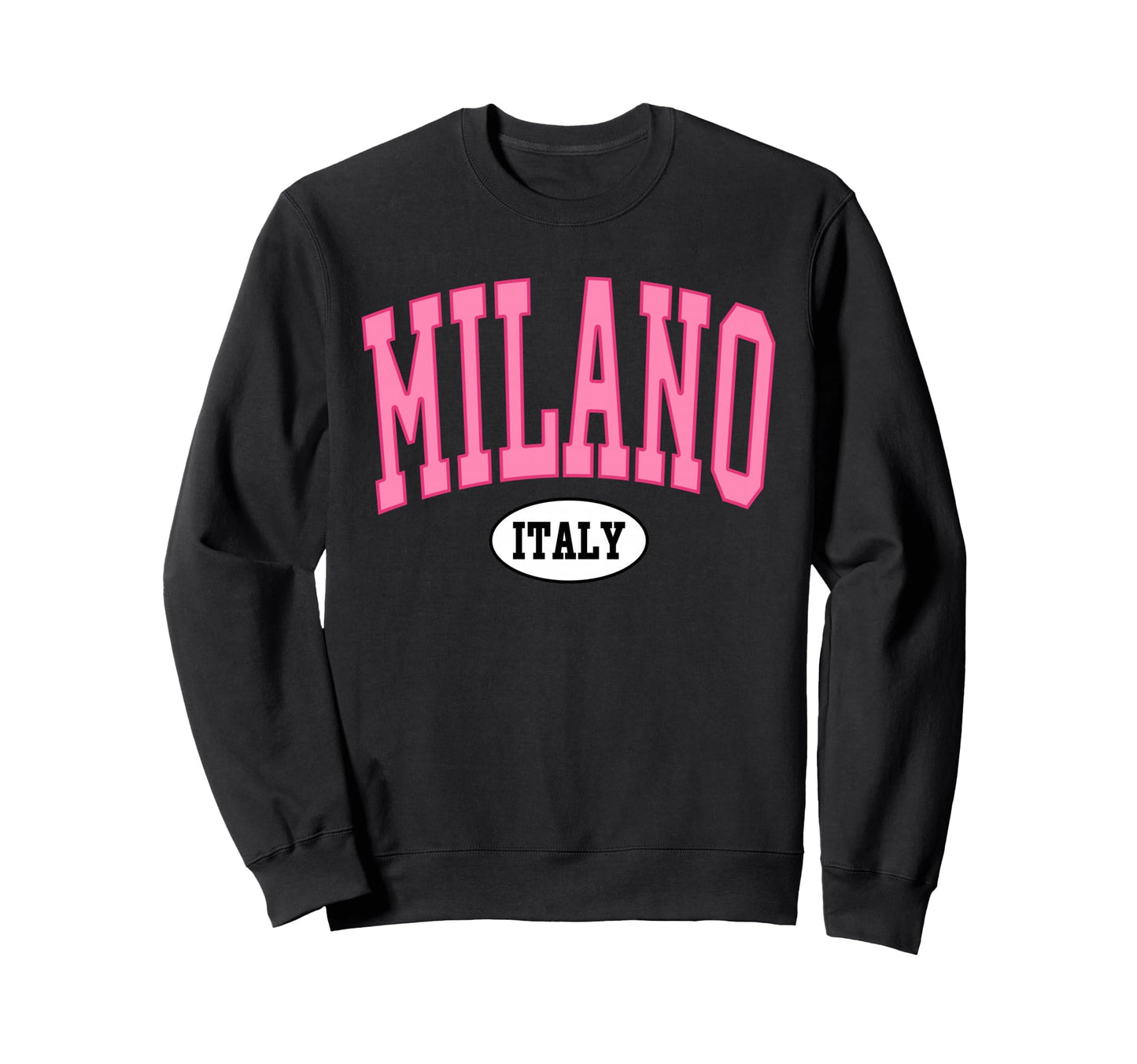 Milano Italy Varsity Sweatshirt - Custom Art Print for Adults - T-Shirt, Sweatshirt, Hoodie