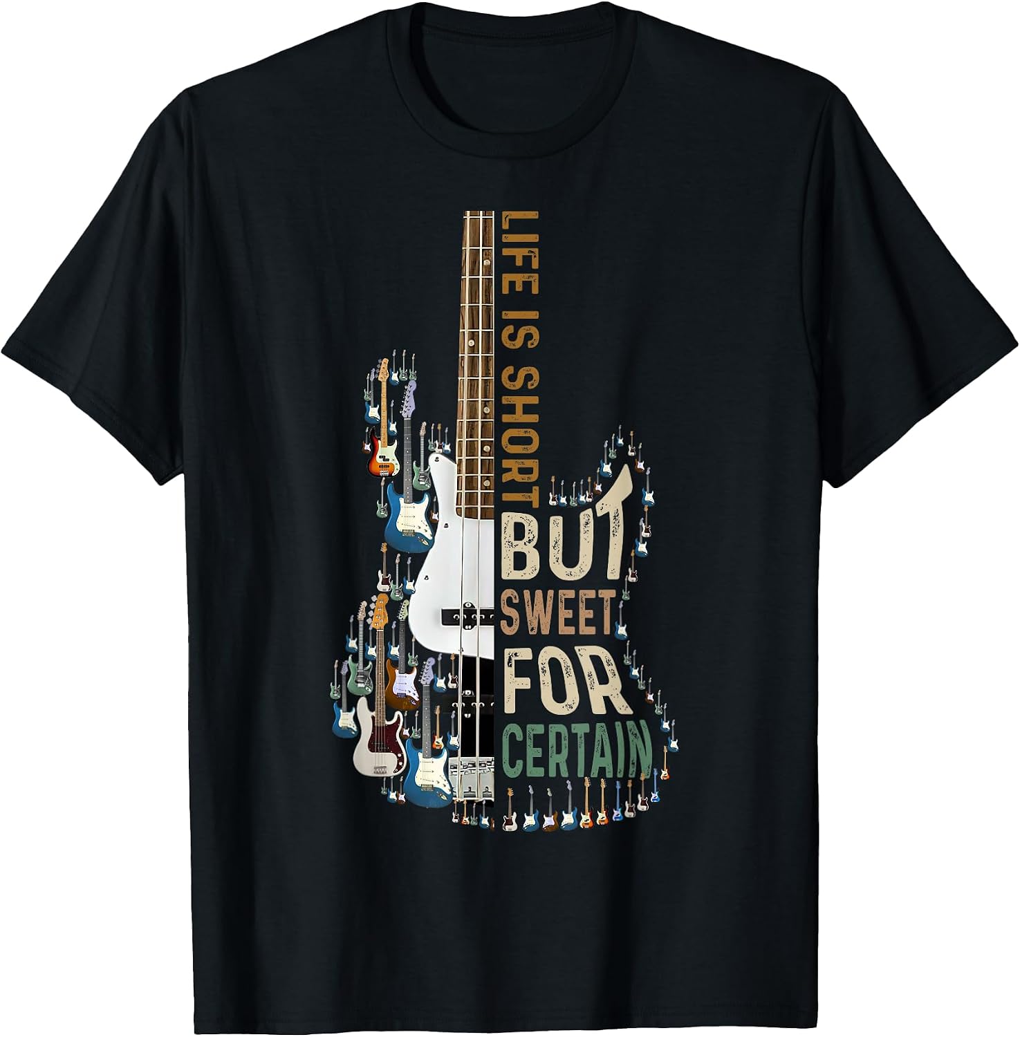 Guitar Lover-Music Lover Present - Adult & Kids T-Shirts, Sweatshirts & Hoodies apparel design preview 1