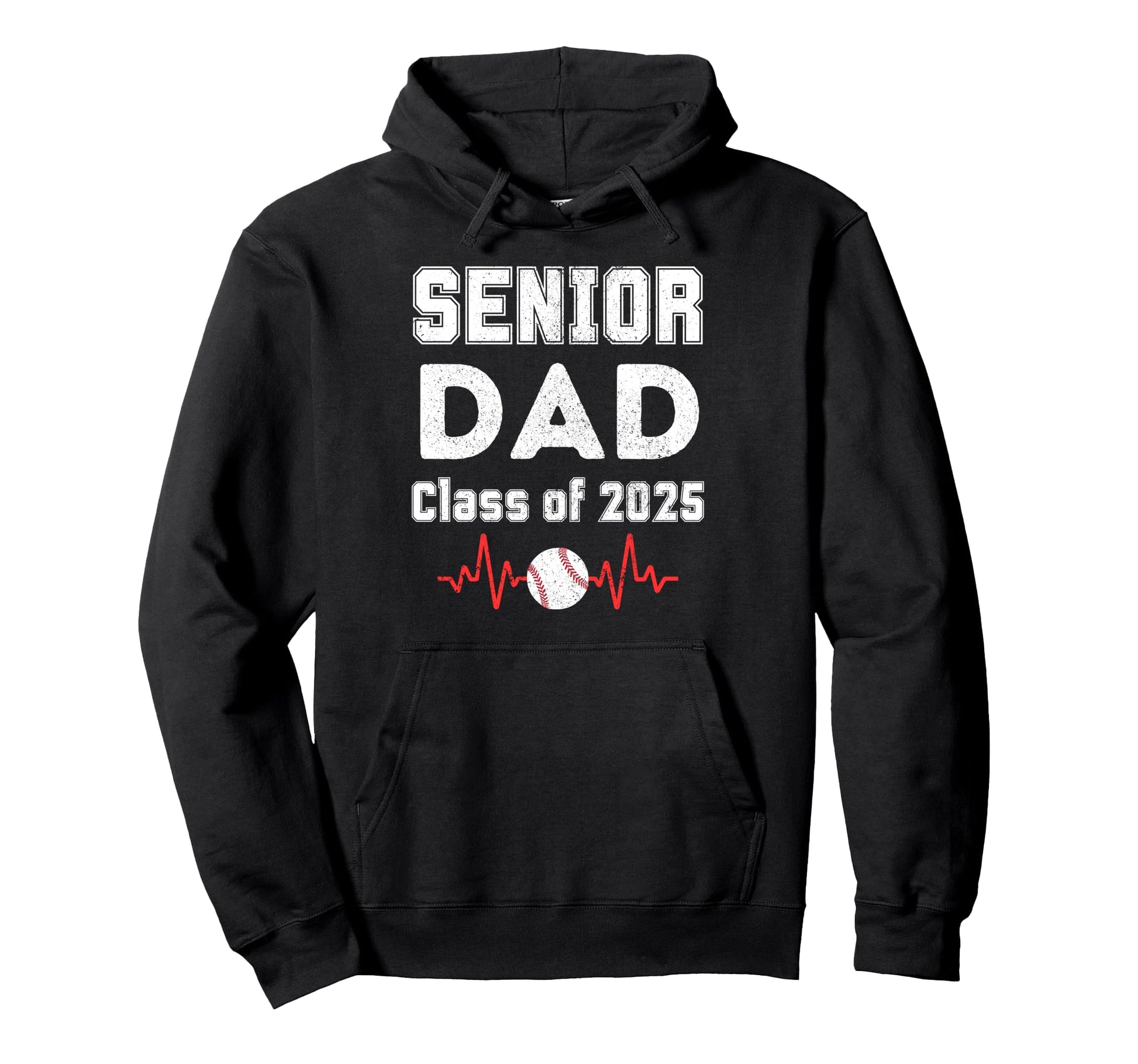 Senior Dad Class 2025 School Graduation Hoodie - Custom Art Print Unisex - T-Shirt, Sweatshirt, Hoodie