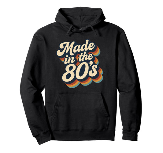 80S Groovy Typography Nostalgic Throwback Hoodie - Streetwear Style Unisex - T-Shirt, Sweatshirt, Hoodie