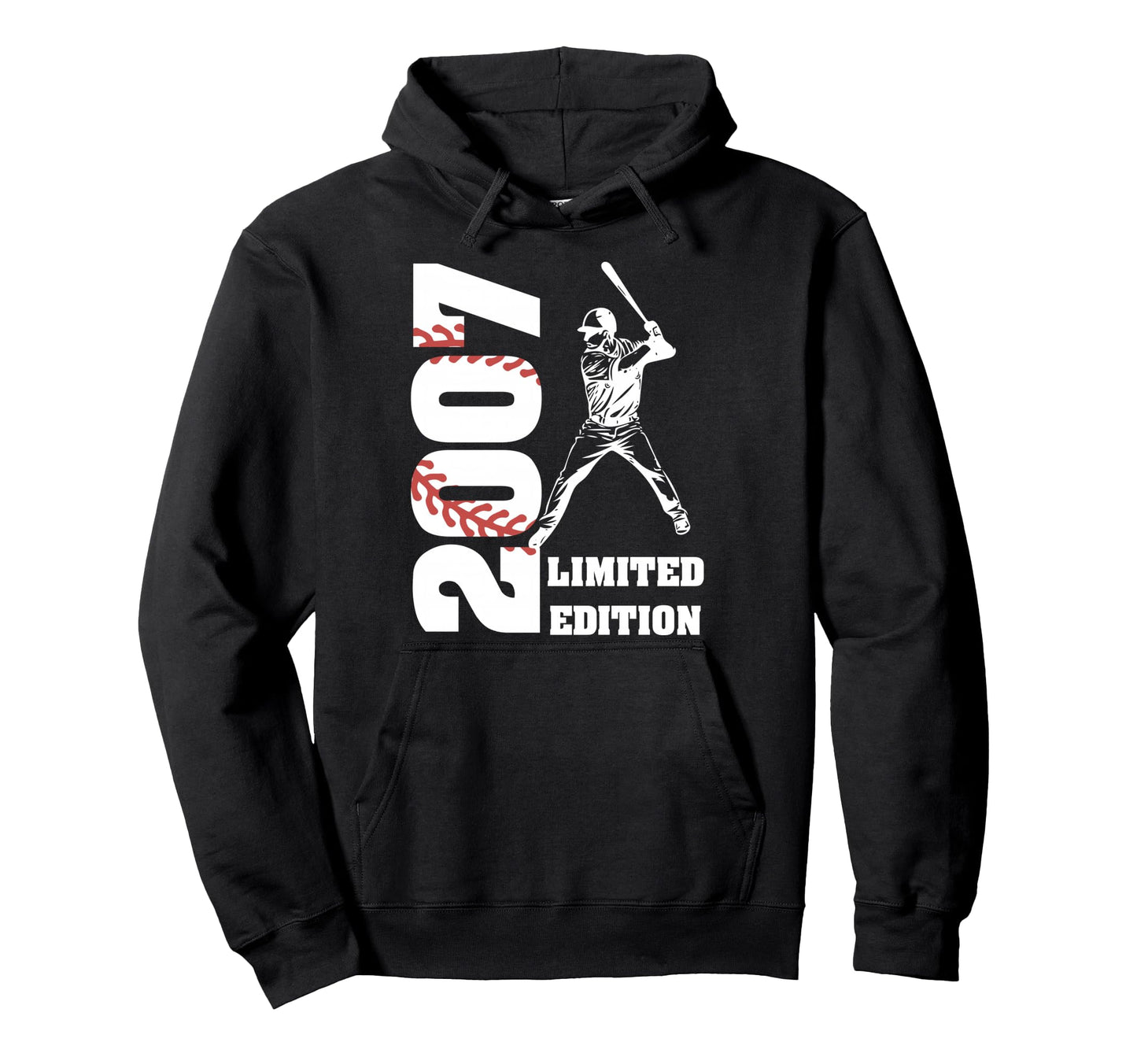 2007 19Th Bday Party Baseball 19 Years Old Hoodie - Streetwear Style Unisex - T-Shirt, Sweatshirt, Hoodie
