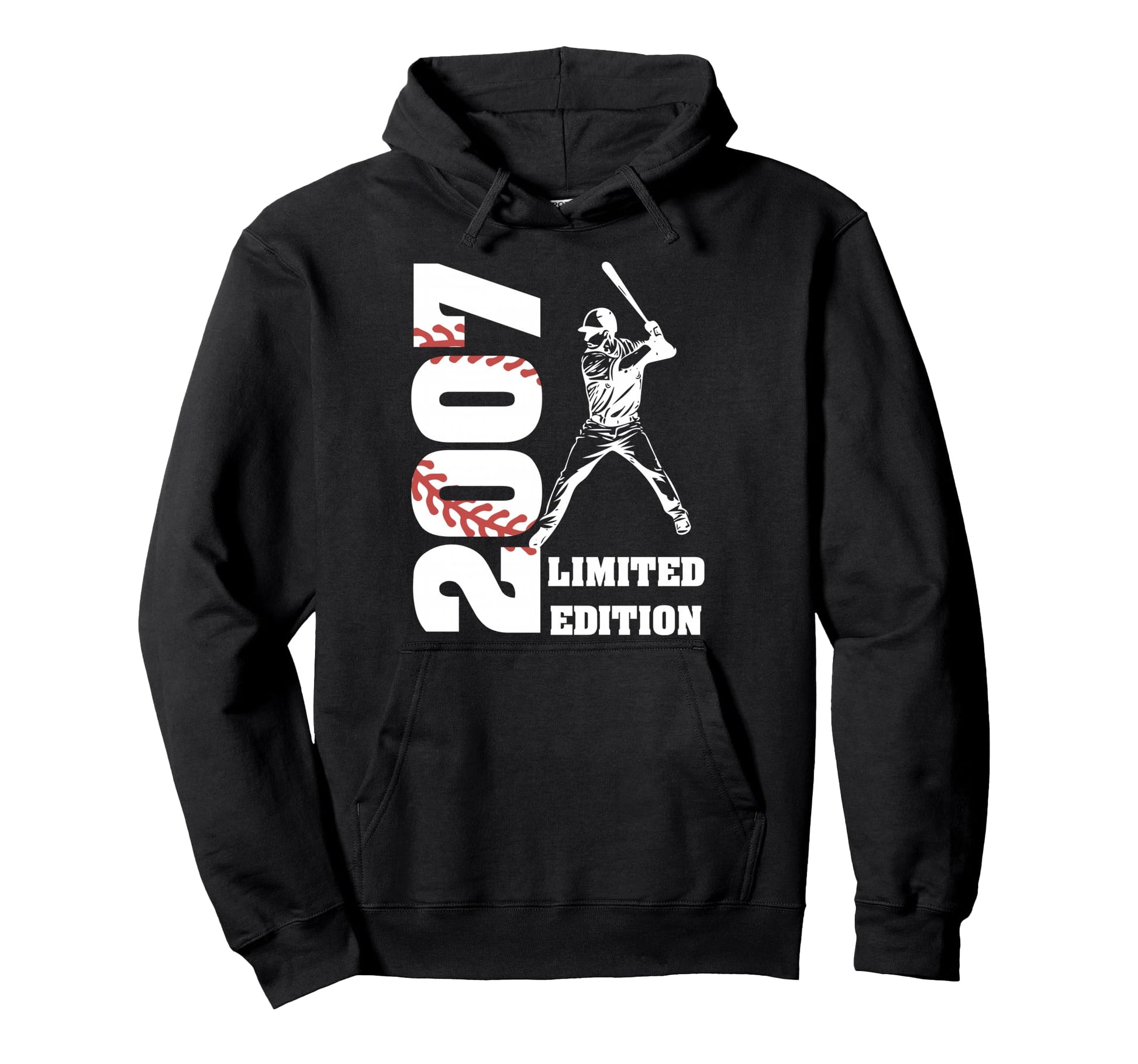 2007 19Th Bday Party Baseball 19 Years Old Hoodie - Streetwear Style Unisex - T-Shirt, Sweatshirt, Hoodie