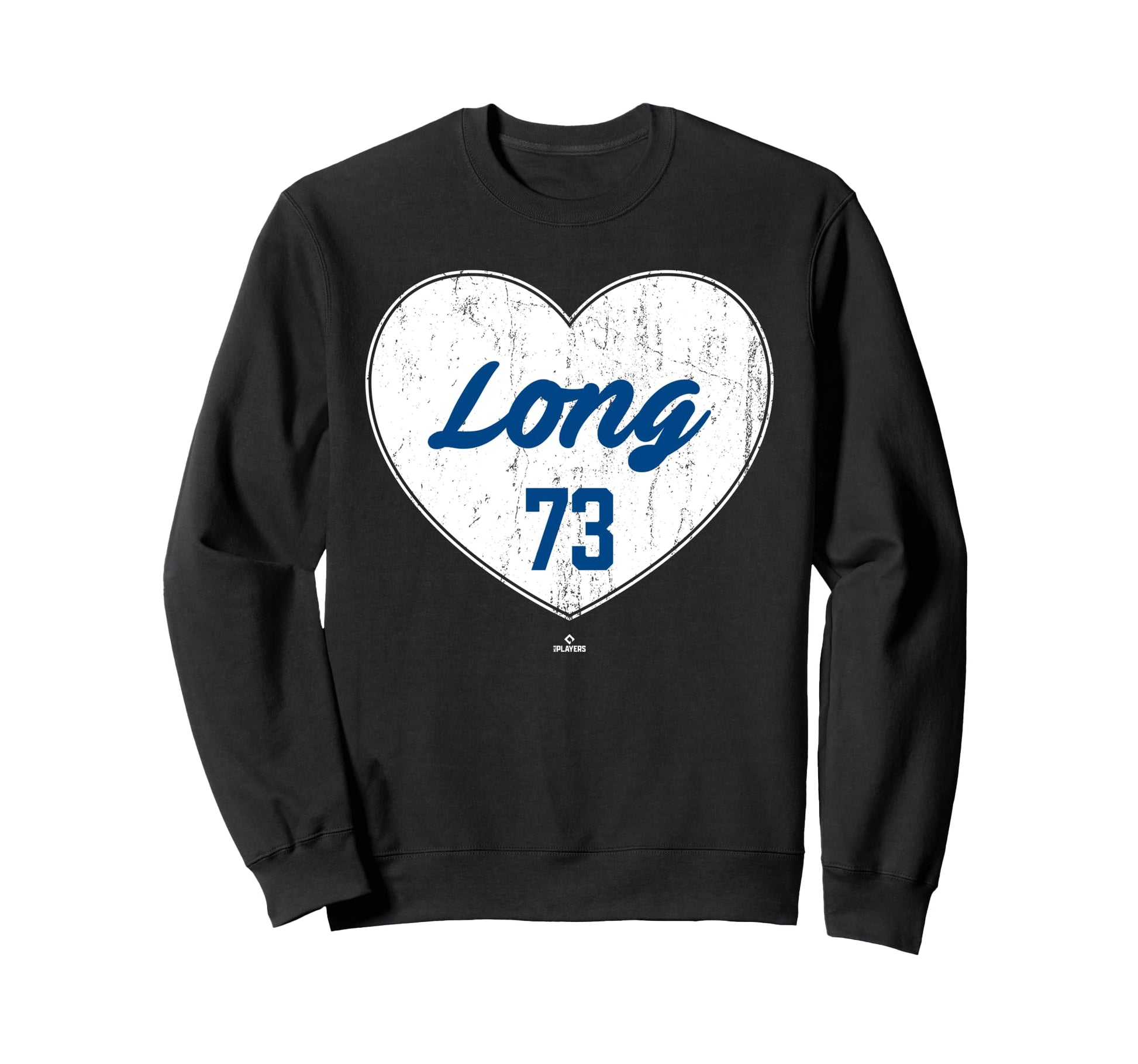Distressed Heart Sam Long Sweatshirt - Casual Everyday Wear for Adults - T-Shirt, Sweatshirt, Hoodie