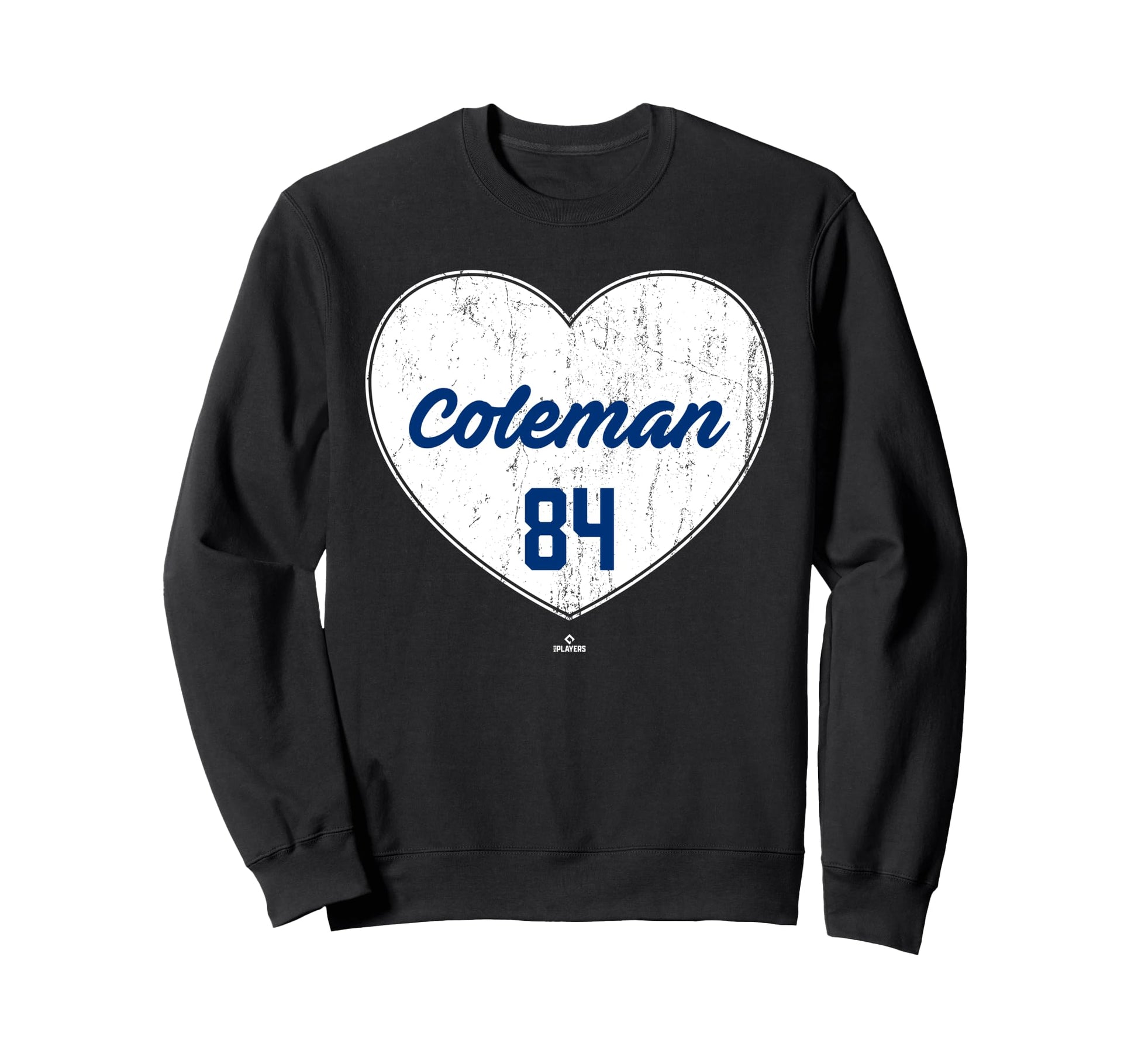 Distressed Heart Carson Coleman Texas Sweatshirt - Novelty Apparel Unisex - T-Shirt, Sweatshirt, Hoodie