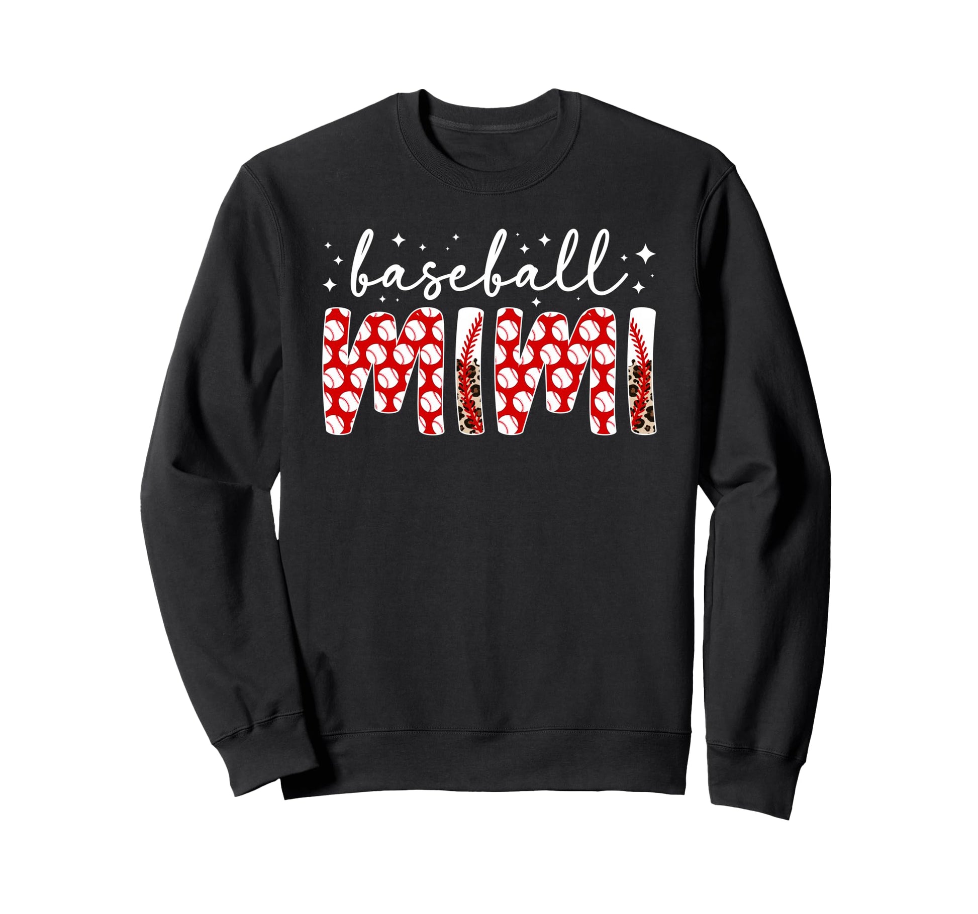 Baseball Mimi Leopard Mimi Sweatshirt - Streetwear Style Men Women - T-Shirt, Sweatshirt, Hoodie