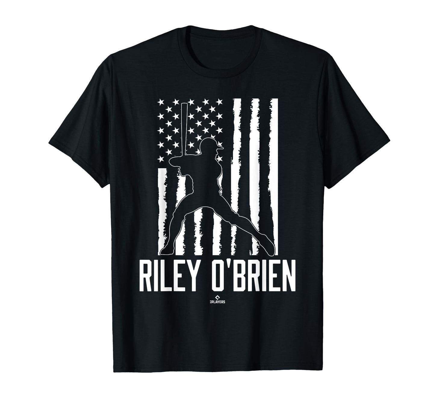 Distressed Flag Swing Riley Obrien T-Shirt - Graphic Print for Adults - T-Shirt, Sweatshirt, Hoodie