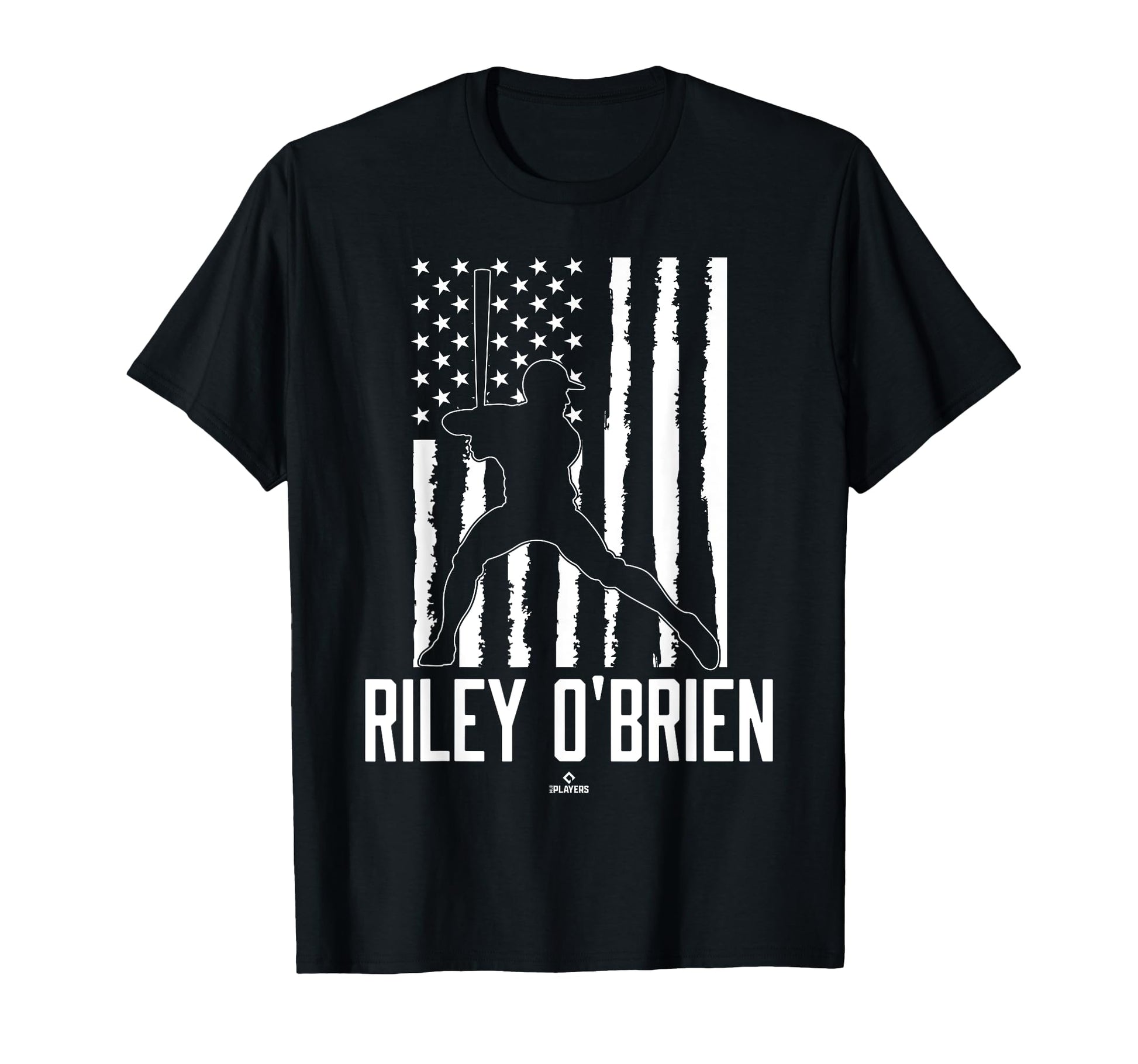 Distressed Flag Swing Riley Obrien T-Shirt - Graphic Print for Adults - T-Shirt, Sweatshirt, Hoodie