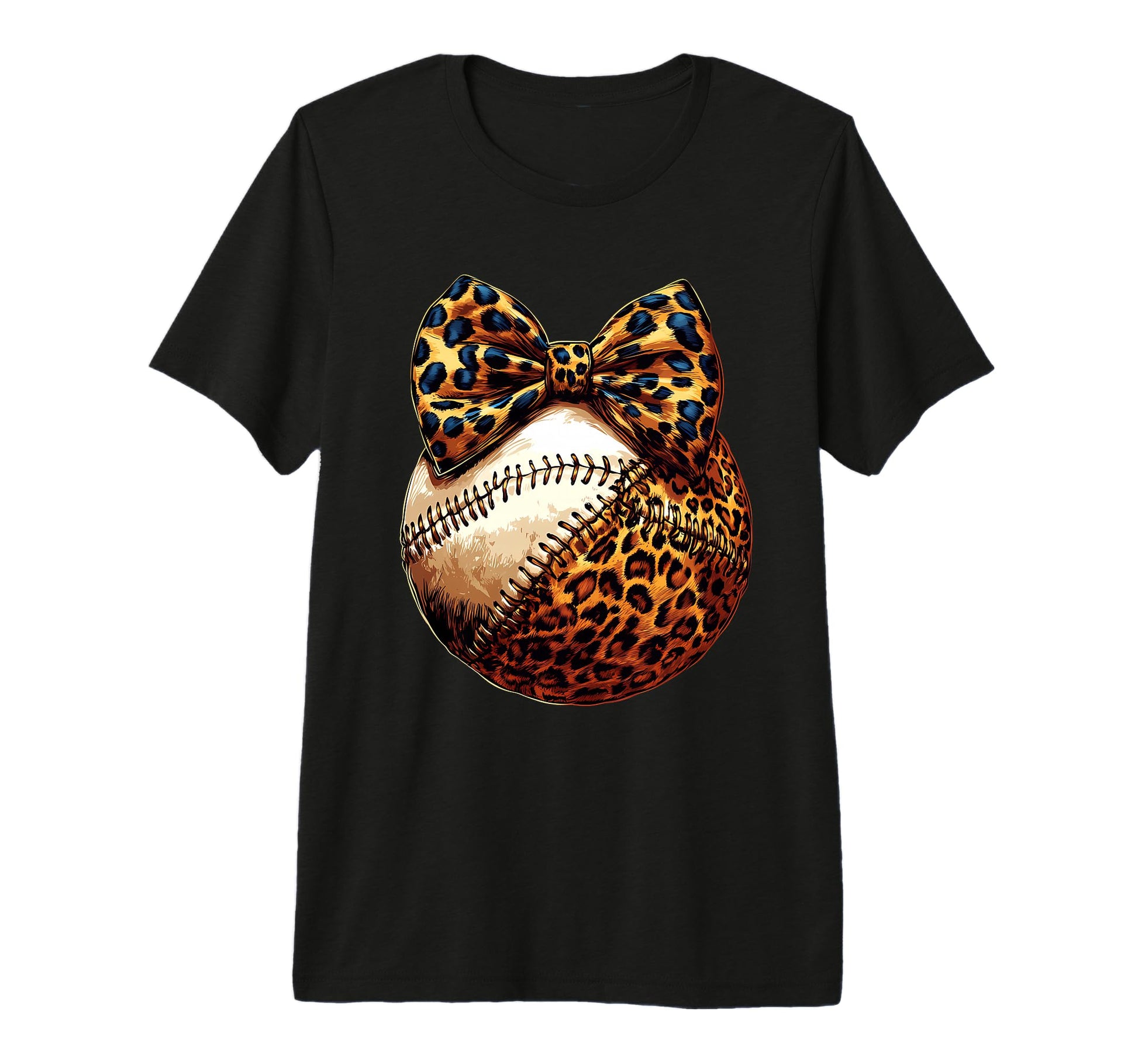 Baseball Coquette Bow Baseball Mom Tri T-Shirt - Graphic Print Men Women - T-Shirt, Sweatshirt, Hoodie