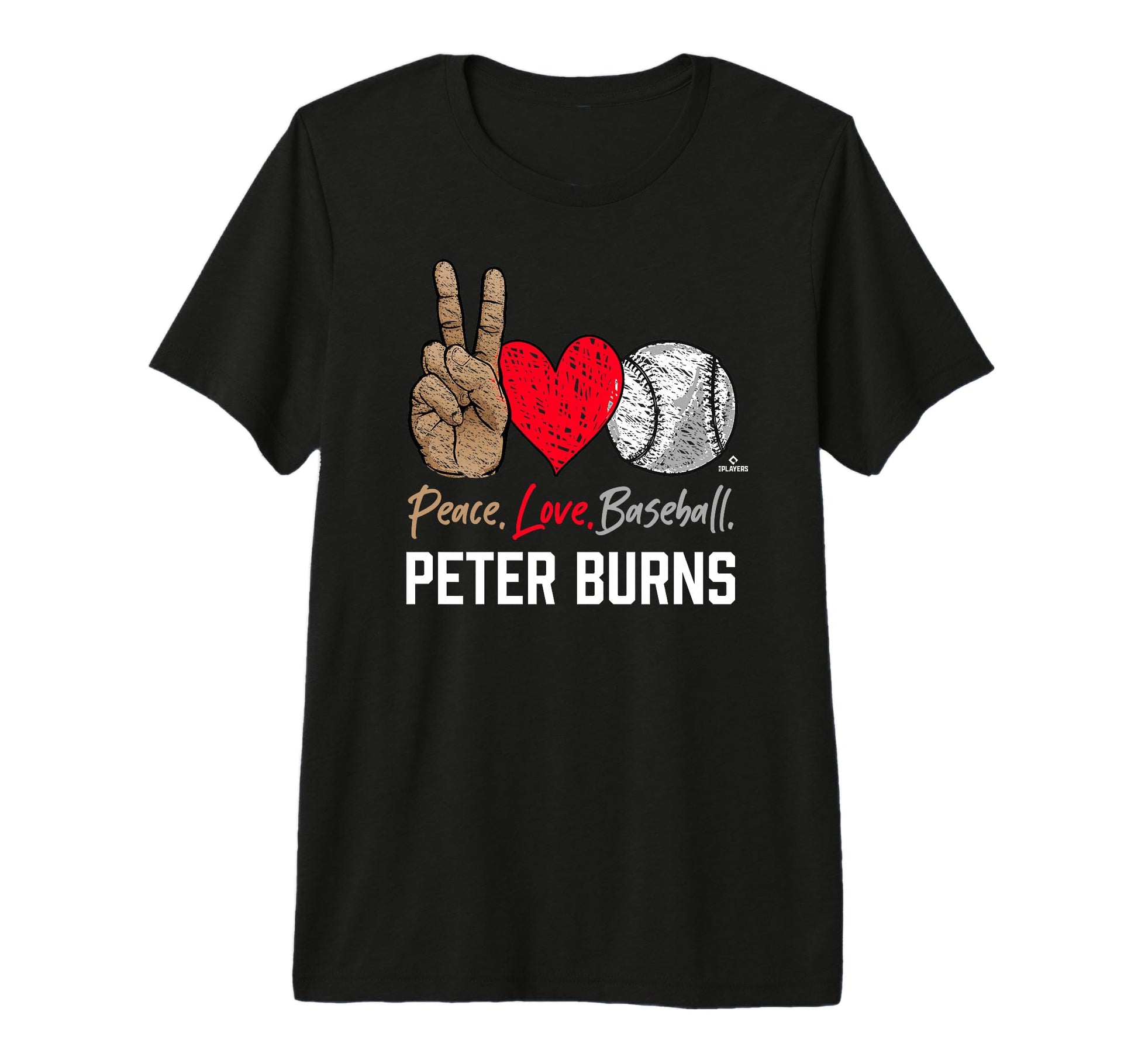 Peace Love Peter Burns Prospect T-Shirt - Aesthetic Graphic for Adults - T-Shirt, Sweatshirt, Hoodie