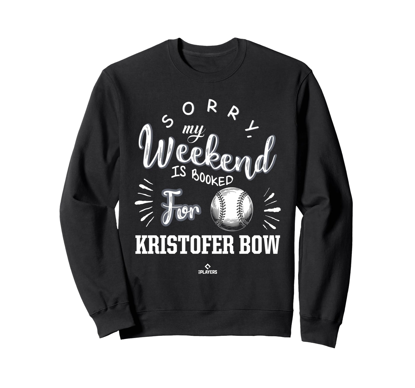 Weekend Booked Kristofer Bow Sweatshirt - Aesthetic Graphic Men Women - T-Shirt, Sweatshirt, Hoodie