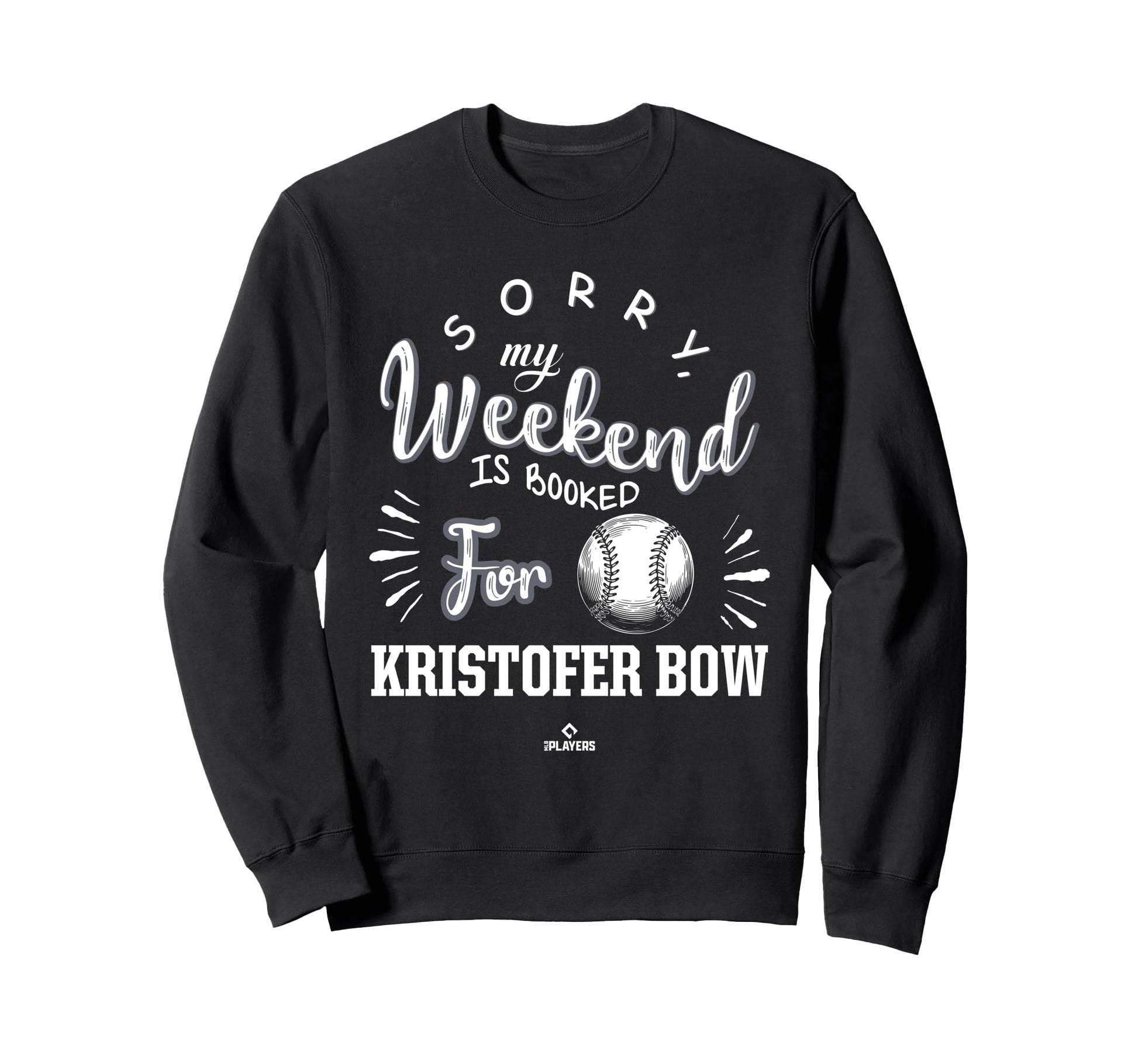 Weekend Booked Kristofer Bow Sweatshirt - Aesthetic Graphic Men Women - T-Shirt, Sweatshirt, Hoodie