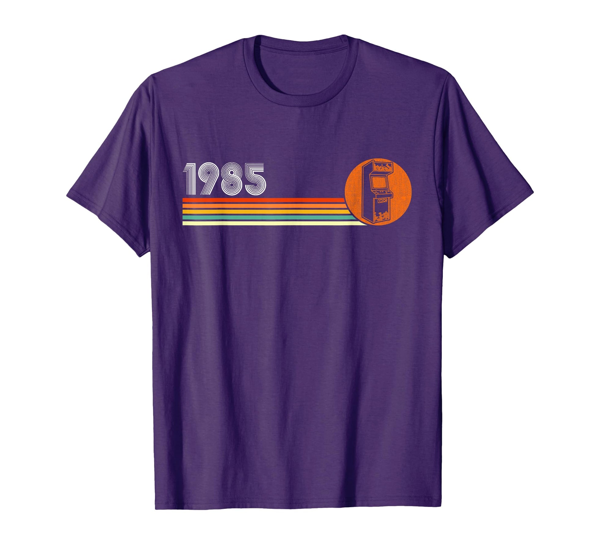 80S Video Game Arcade 1985 Gamer T-Shirt - Custom Art Print Men Women - T-Shirt, Sweatshirt, Hoodie