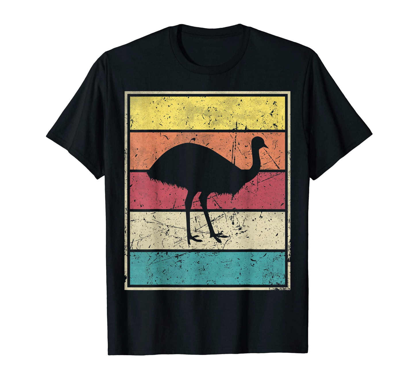 Emu Stripes T-Shirt - Novelty Apparel for Adults - T-Shirt, Sweatshirt, Hoodie