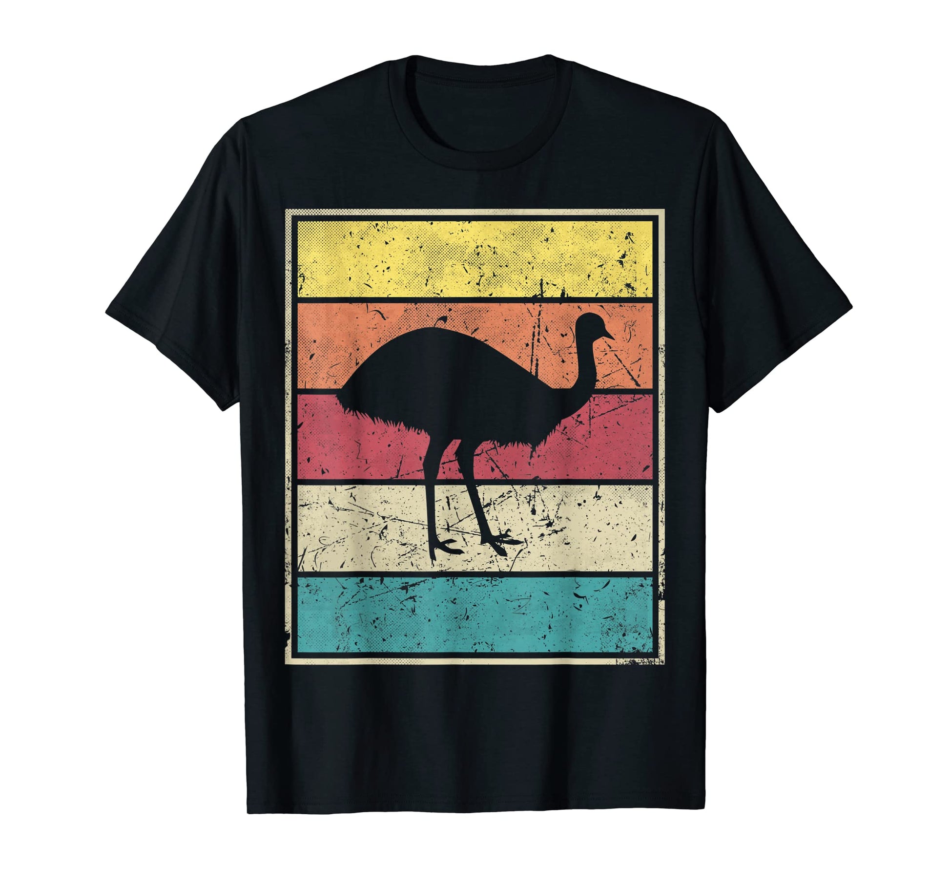 Emu Stripes T-Shirt - Novelty Apparel for Adults - T-Shirt, Sweatshirt, Hoodie