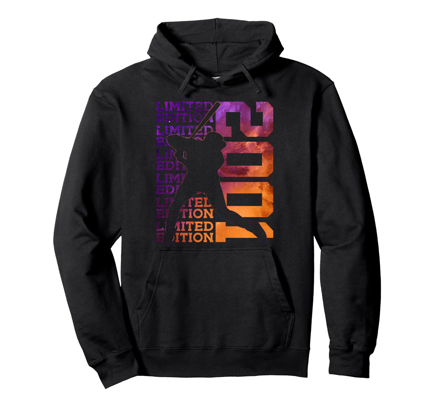 2001 Baseball 25Th Birthday Hoodie - Unique Graphic Men Women - T-Shirt, Sweatshirt, Hoodie