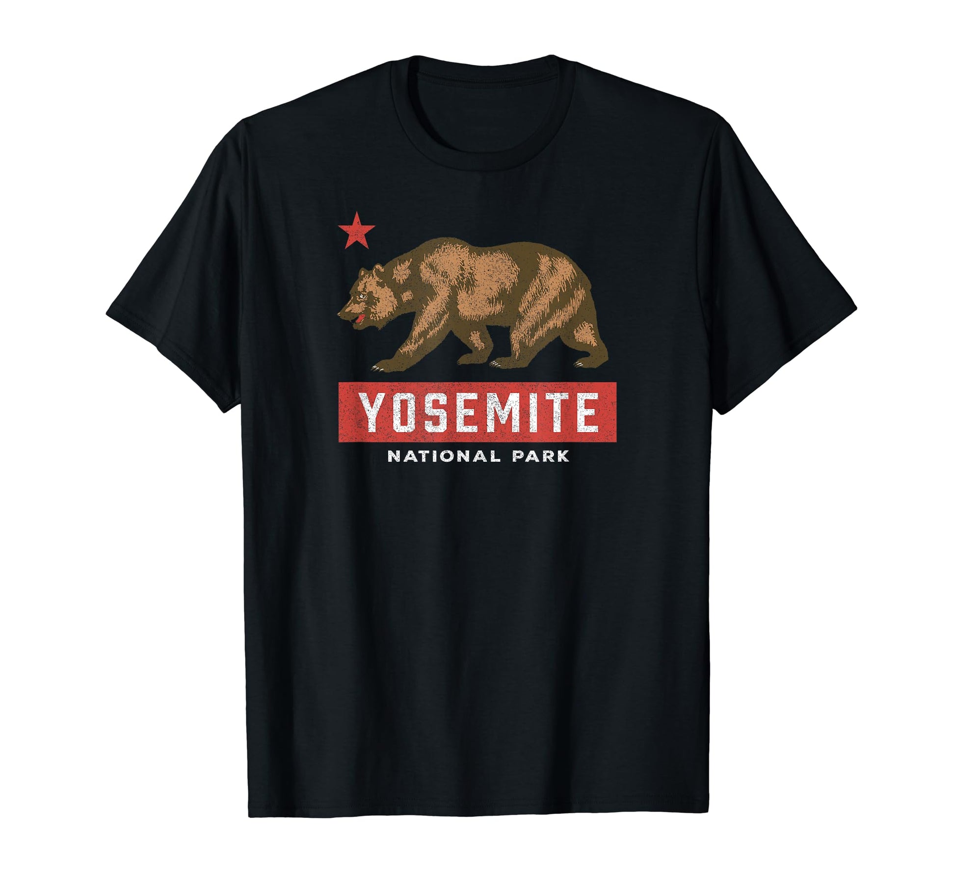 Yosemite California Established 1890 T-Shirt - Custom Art Print for Adults - T-Shirt, Sweatshirt, Hoodie