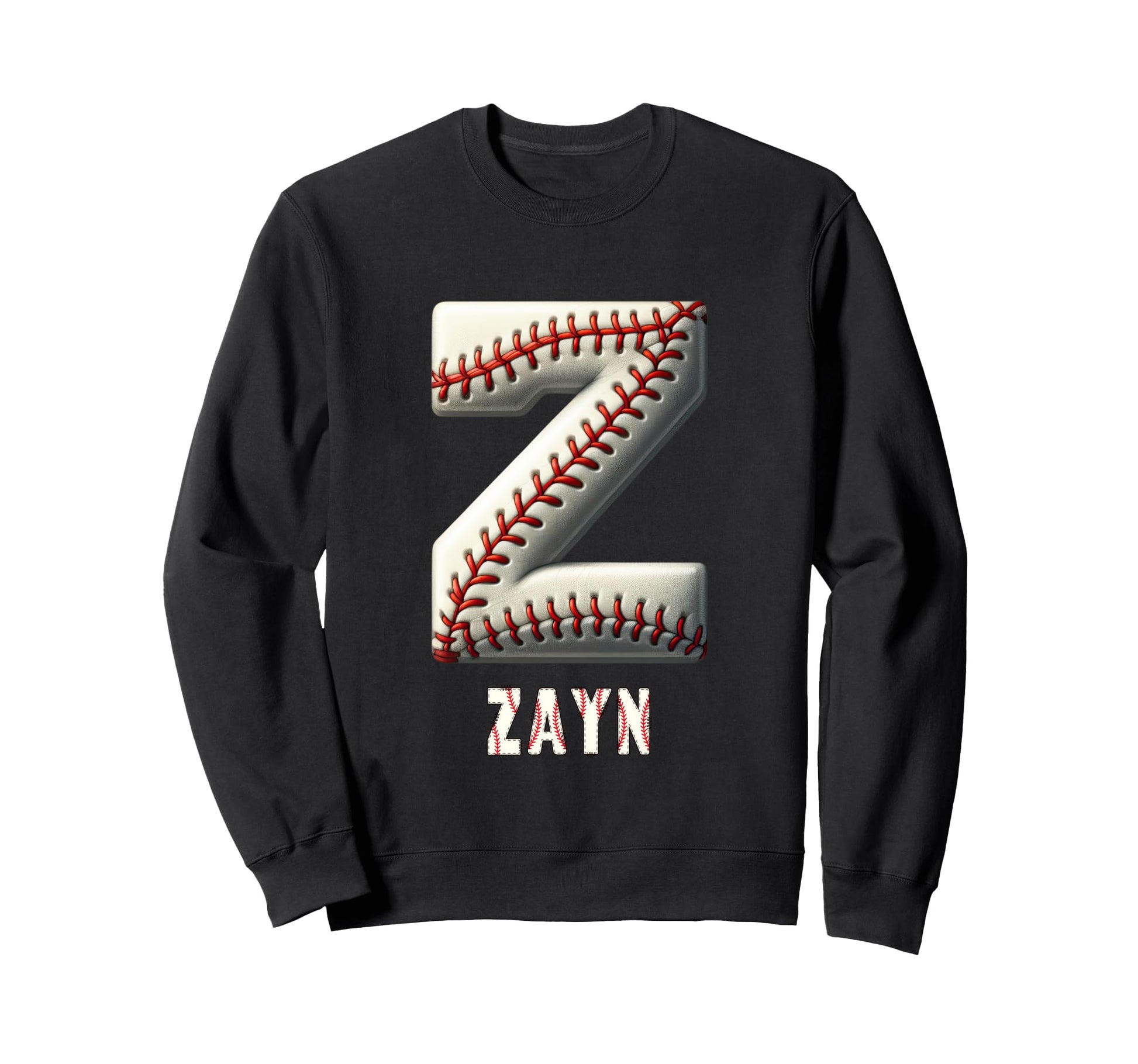 Baseball Home Run Leon Initial Sweatshirt - Unique Graphic for Adults - T-Shirt, Sweatshirt, Hoodie