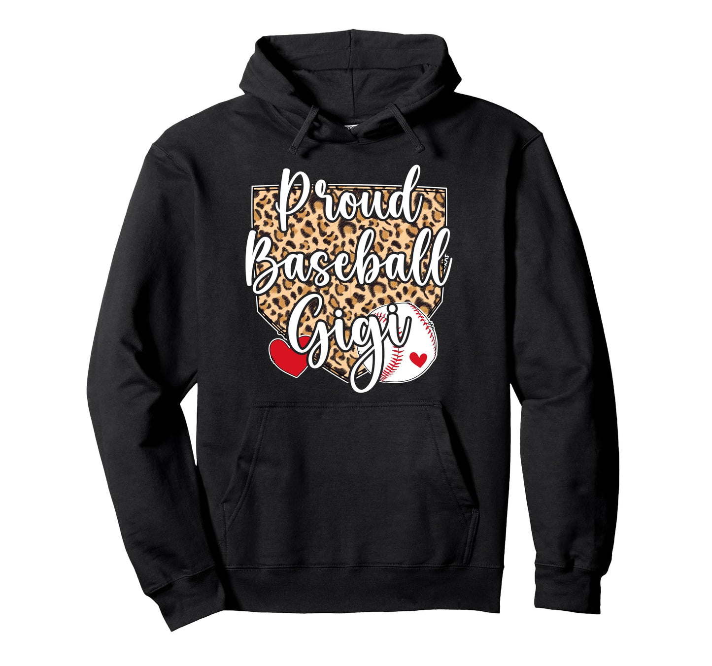 Proud Baseball Gigi Baseball Player Gigi Hoodie - Graphic Print for Adults - T-Shirt, Sweatshirt, Hoodie