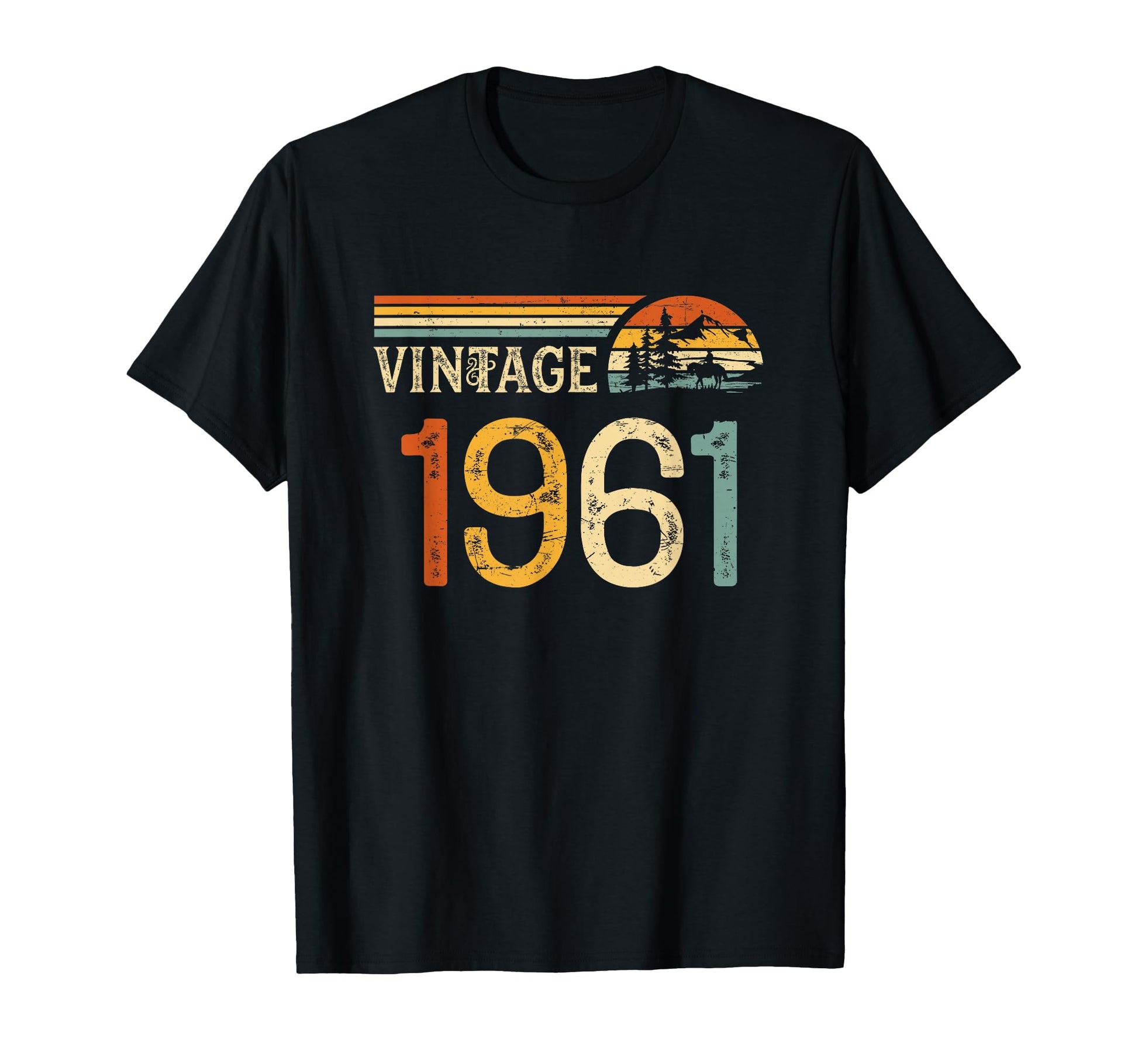 65Th Birthday 1961 65 Years Old Bday T-Shirt - Trendy Graphic for Adults - T-Shirt, Sweatshirt, Hoodie