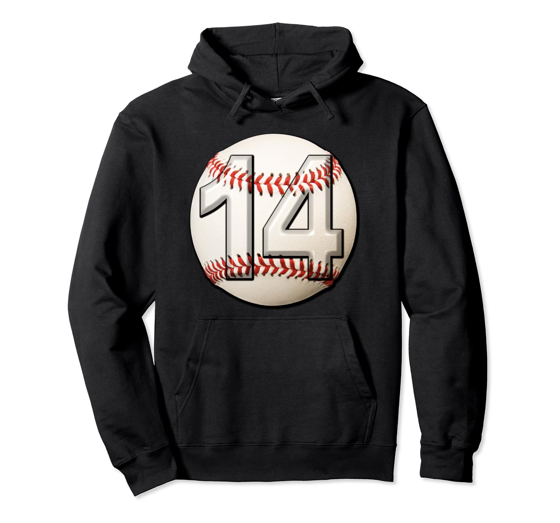 Baseball 14Th Birthday Sports Product Hoodie - Streetwear Style Unisex - T-Shirt, Sweatshirt, Hoodie