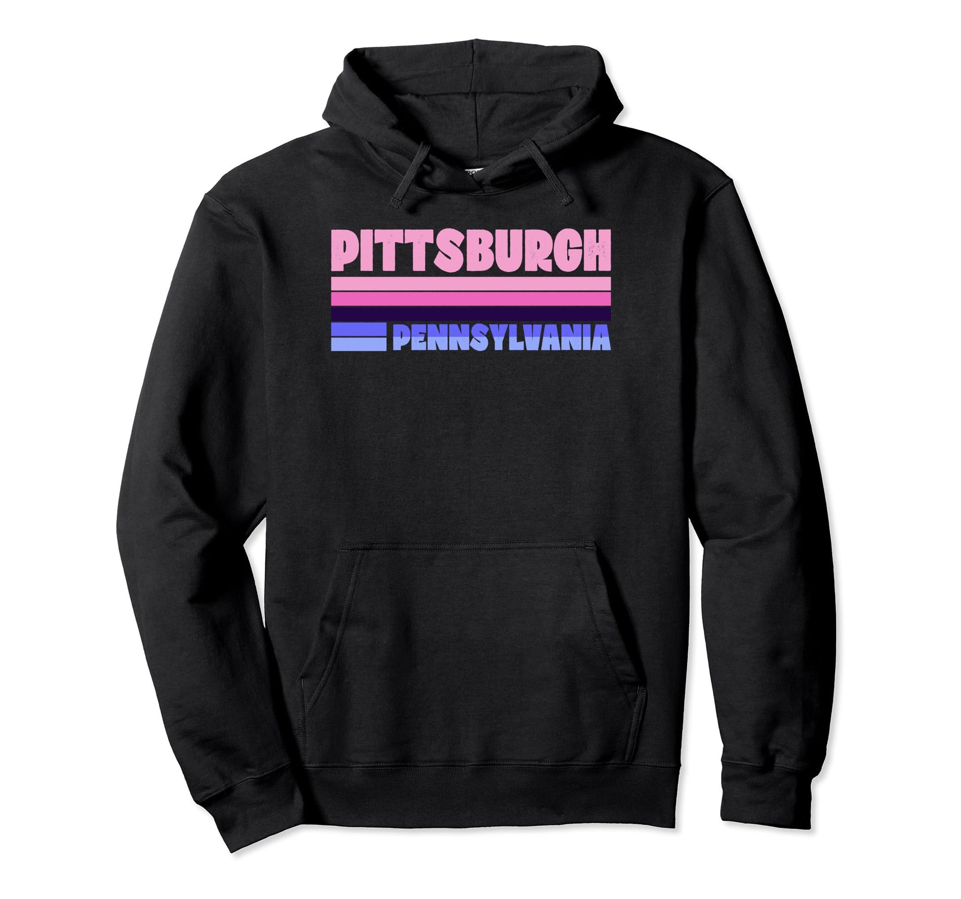 Pittsburgh Pennsylvania Local Hoodie - Aesthetic Graphic Men Women - T-Shirt, Sweatshirt, Hoodie
