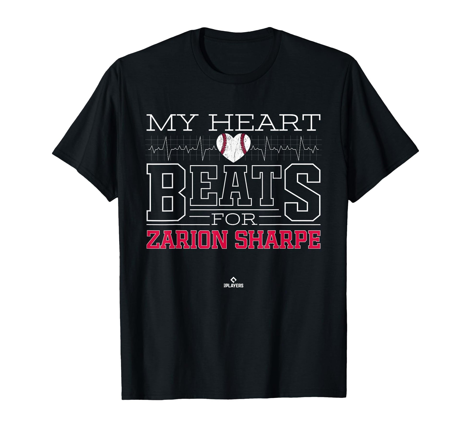 My Heart Beats Zarion Sharpe Prospect T-Shirt - Novelty Apparel for Adults - T-Shirt, Sweatshirt, Hoodie