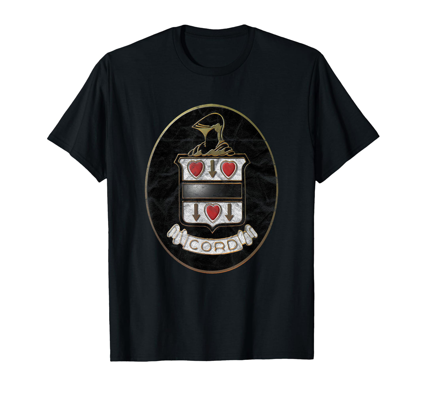 Car Logo Emblem Cord 1929 1937 Auburn T-Shirt - Custom Art Print Unisex - T-Shirt, Sweatshirt, Hoodie