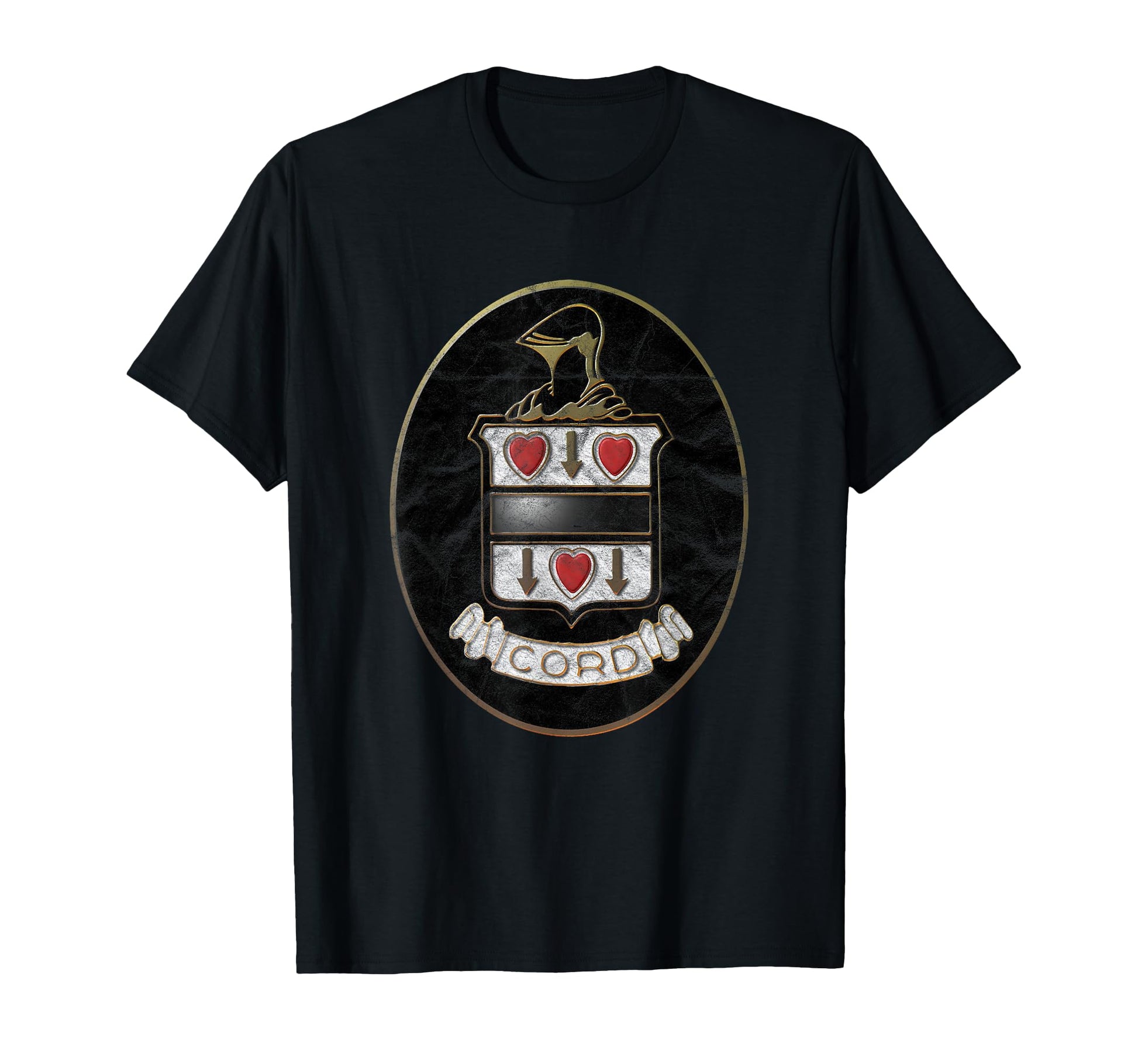 Car Logo Emblem Cord 1929 1937 Auburn T-Shirt - Custom Art Print Unisex - T-Shirt, Sweatshirt, Hoodie