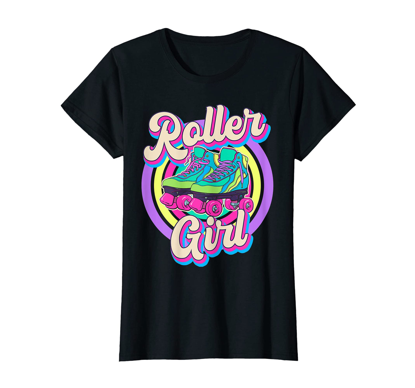Wolb Roller Roller Skate Skater T-Shirt - Custom Art Print Unisex - T-Shirt, Sweatshirt, Hoodie