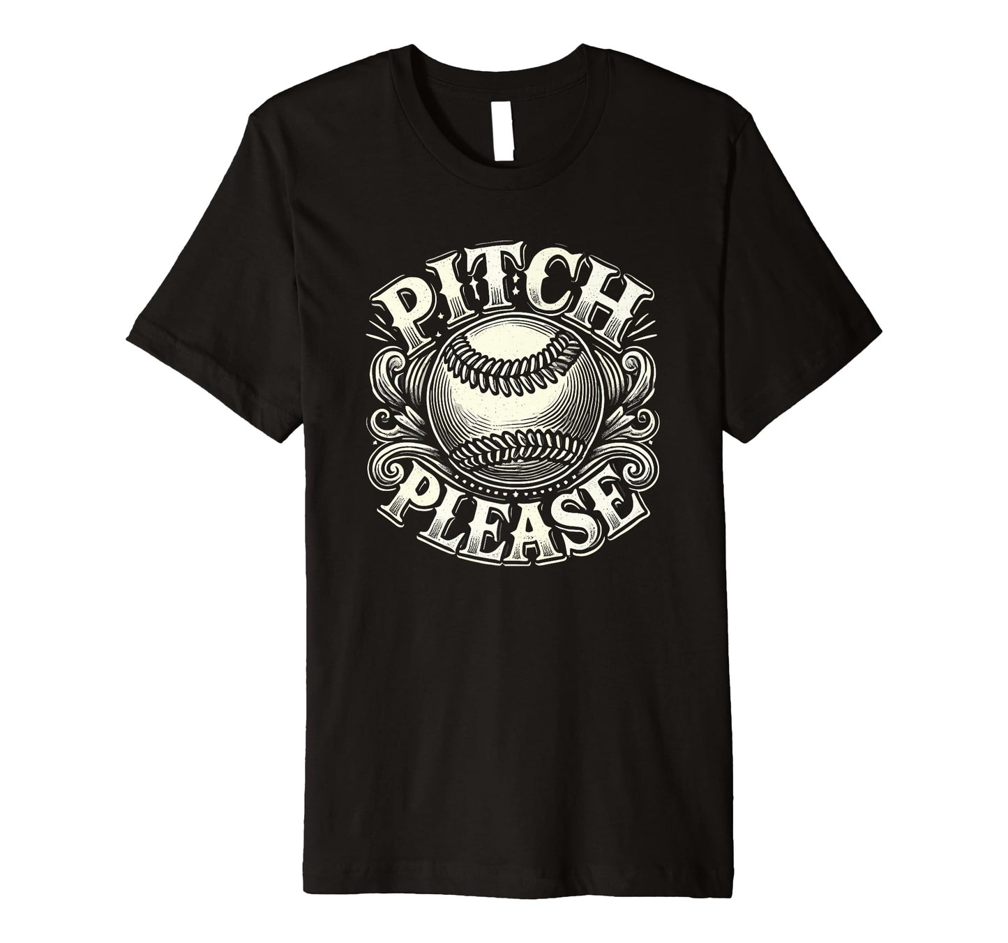 Pitching Baseball Player Pitch Please T-Shirt - Trendy Graphic Men Women - T-Shirt, Sweatshirt, Hoodie