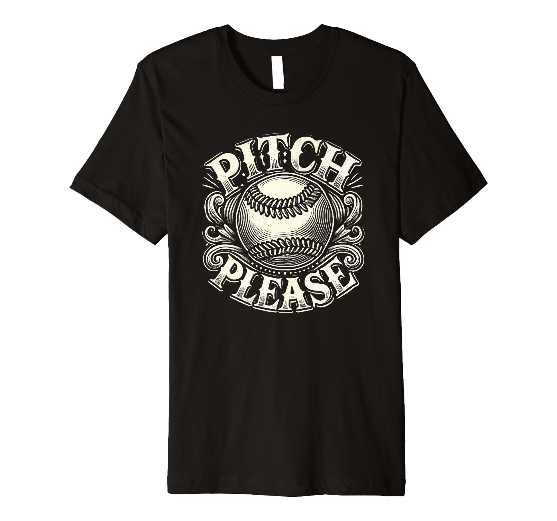 Pitching Baseball Player Pitch Please T-Shirt - Trendy Graphic Men Women - T-Shirt, Sweatshirt, Hoodie