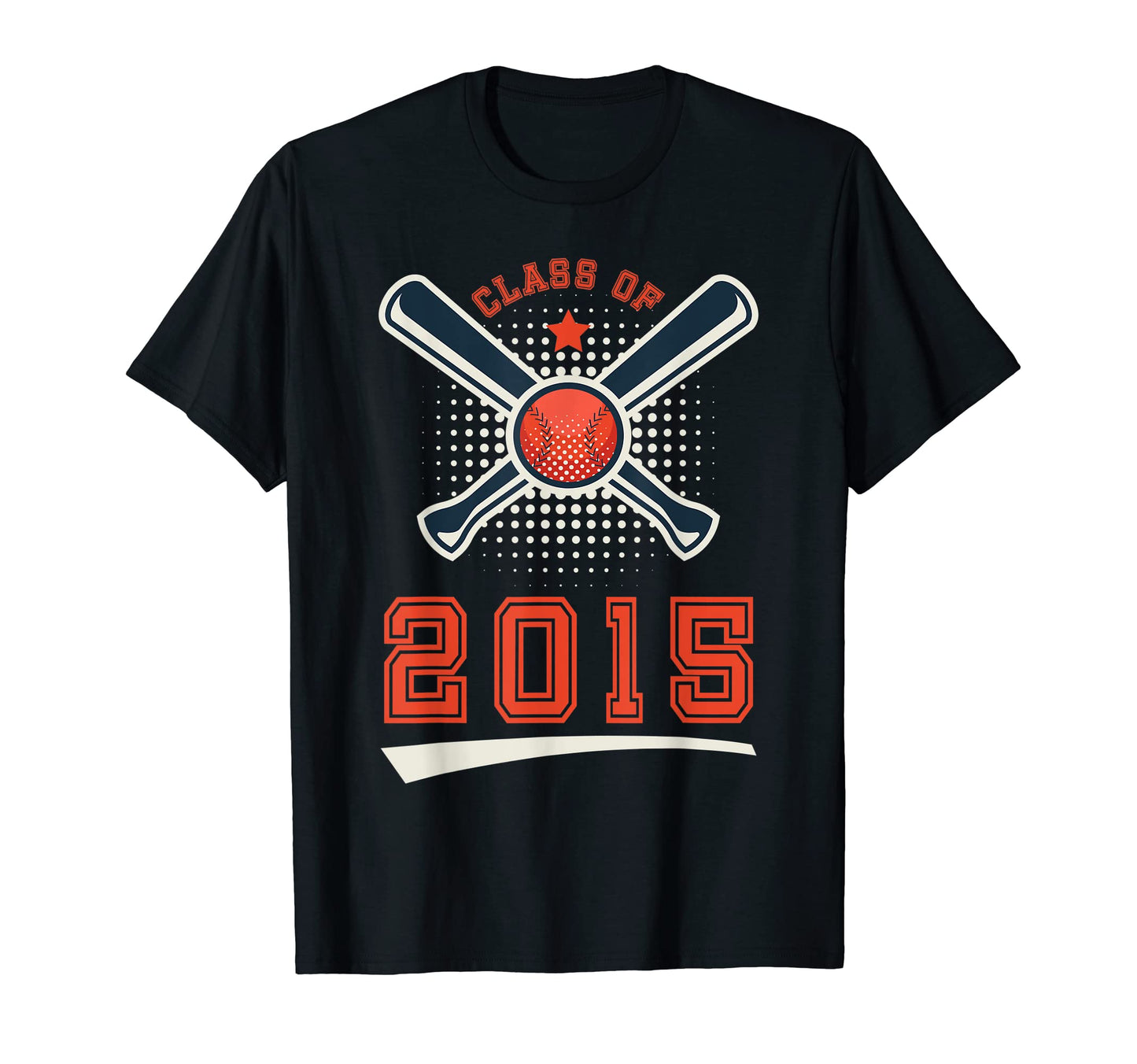 Class 2015 School Graduation Baseball T-Shirt - Graphic Print Unisex - T-Shirt, Sweatshirt, Hoodie