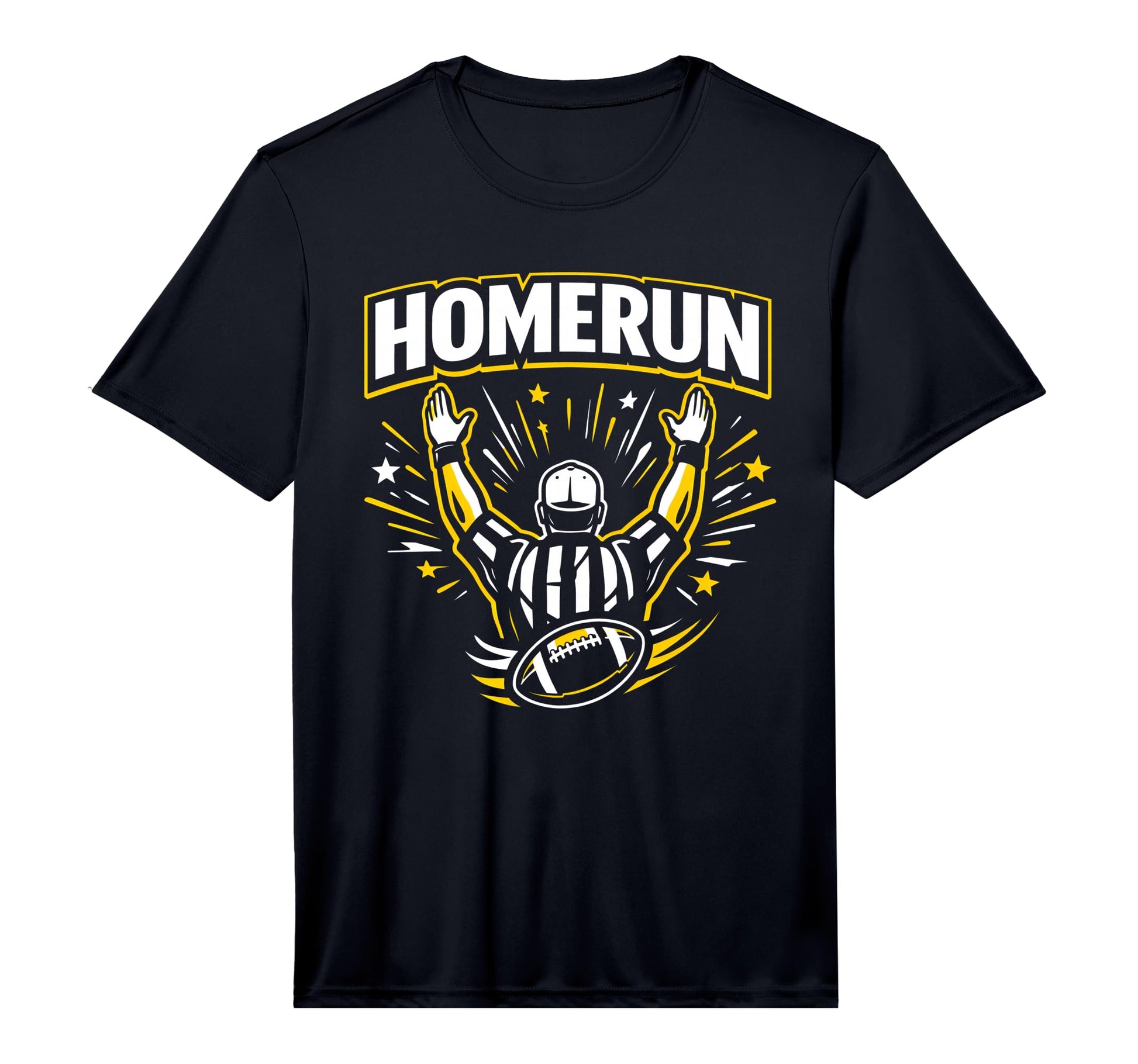 Funny Football Referee Touchdown T-Shirt - Custom Art Print Men Women - T-Shirt, Sweatshirt, Hoodie