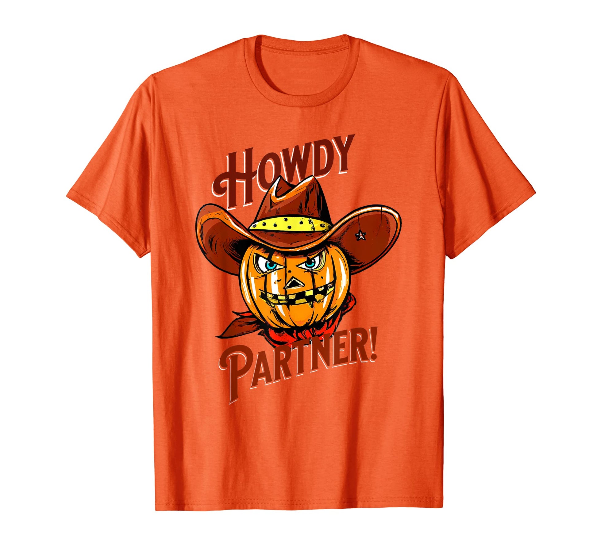 Cowboy Costume Halloween Howdy T-Shirt - Custom Art Print for Adults - T-Shirt, Sweatshirt, Hoodie