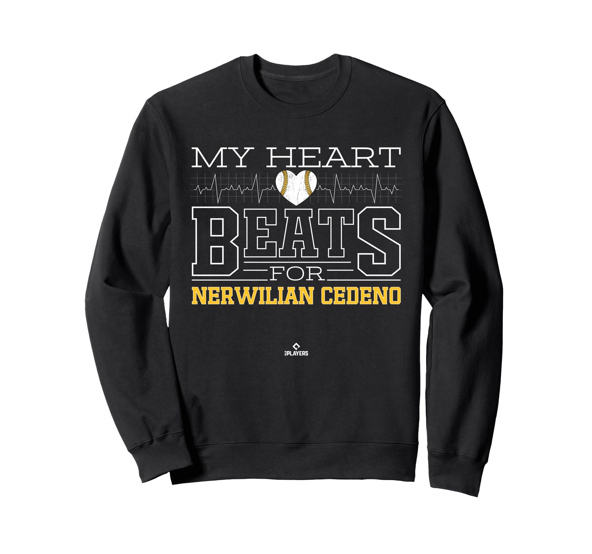 My Heart Beats Nerwilian Cedeno Sweatshirt - Aesthetic Graphic for Adults - T-Shirt, Sweatshirt, Hoodie