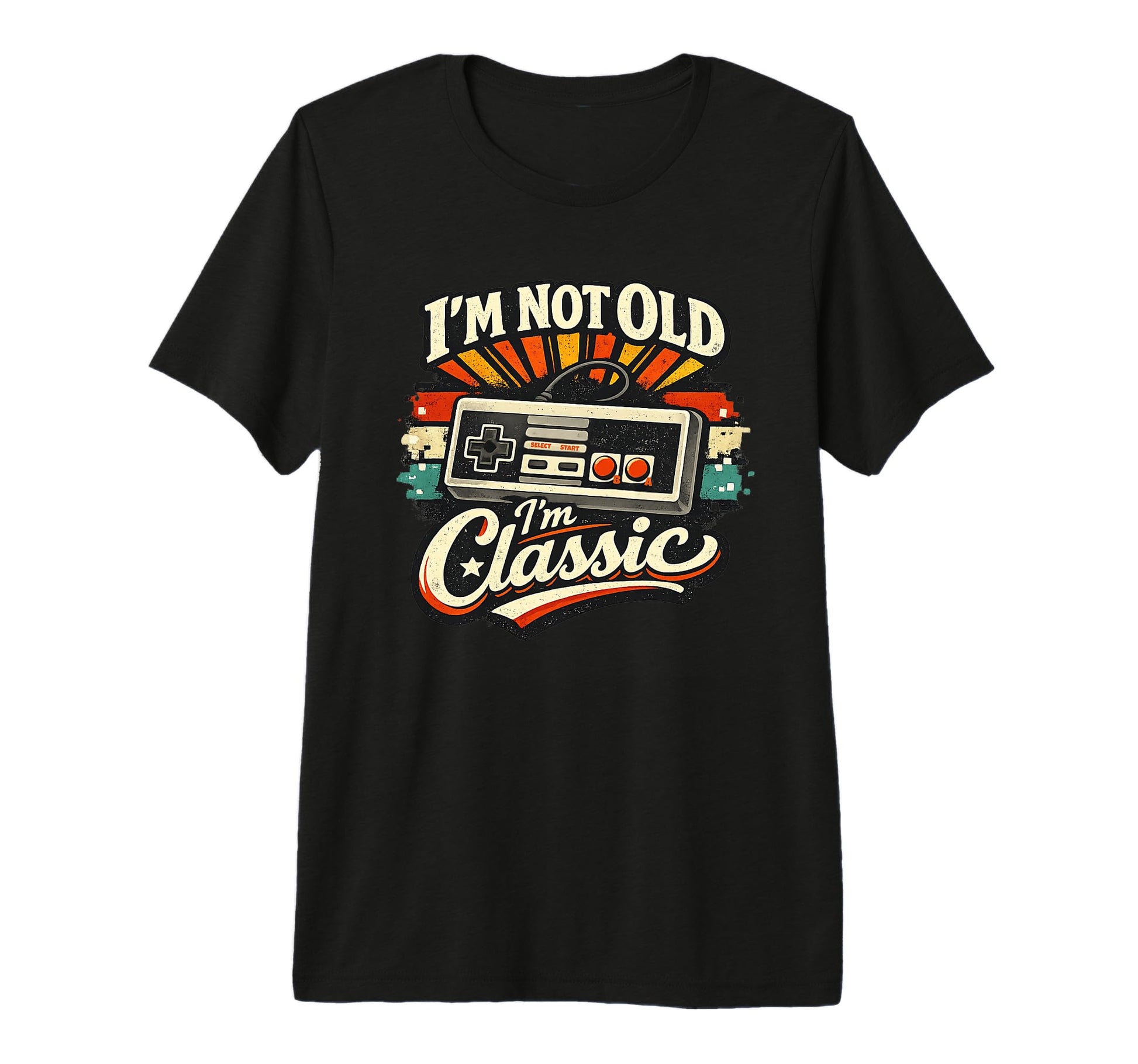 Funny Im Not Old Im Gamer Controller T-Shirt - Streetwear Style Men Women - T-Shirt, Sweatshirt, Hoodie