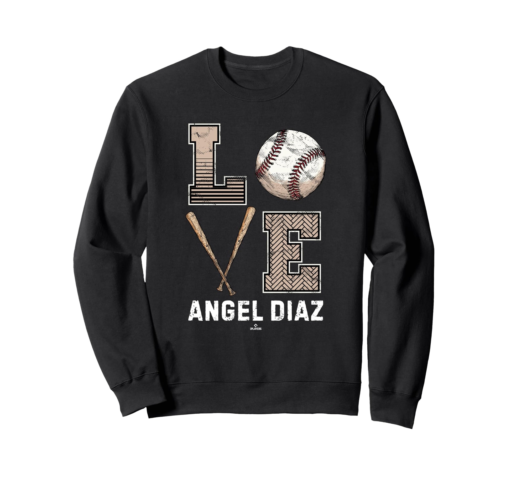 Baseball Love Angel Diaz Prospect Sweatshirt - Aesthetic Graphic Men Women - T-Shirt, Sweatshirt, Hoodie